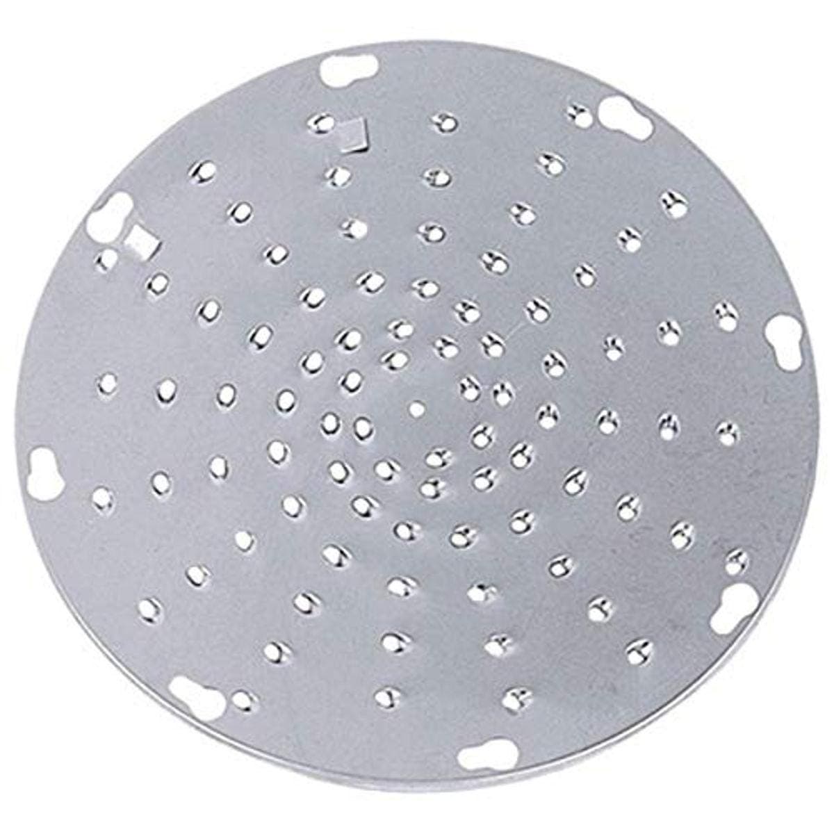ALFAALFA VS-12SD-3/16 Stainless Steel Grading Disk Replacement for Commercial Kitchen Shredders | 9.25" Diameter - 3/16" Grating Holes | Replacement for GS-12 and VS-9 Graters and Shredders