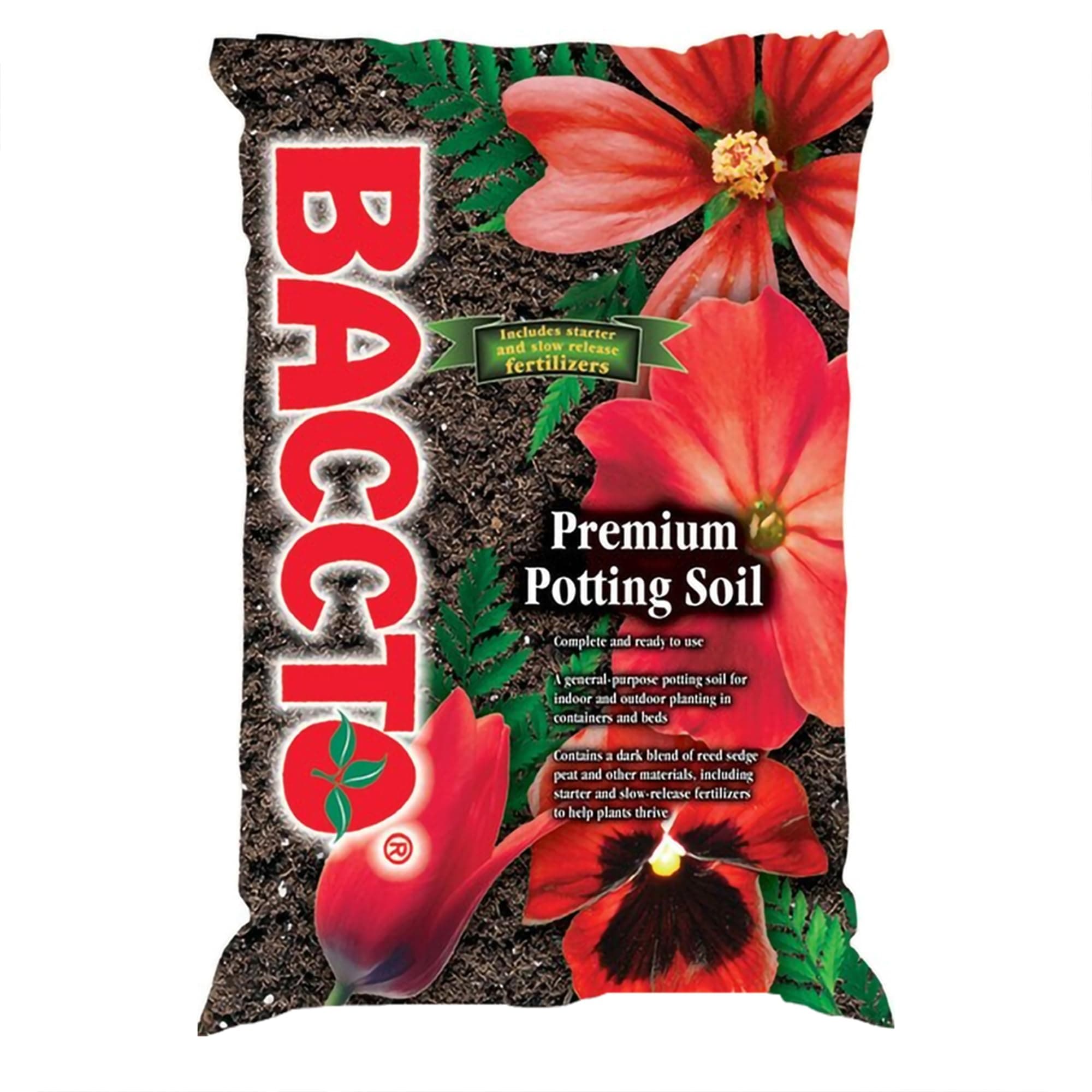 Michigan Peat General All Purpose Premium Potting Soil with Perlite for Indoor Outdoor Pots, Planters, Raised Bed, and Container Gardening, 25 Pounds