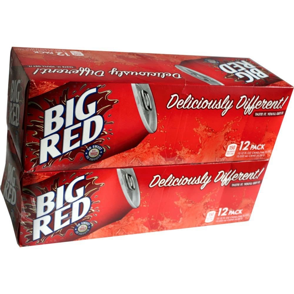 Big Red Soda 12 OZ (355ml) - 24 Cans