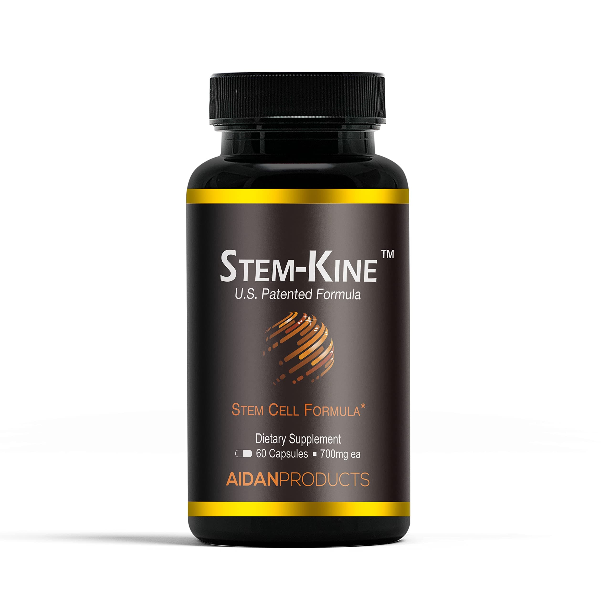 Stem-Kine: Clinically Proven to Increase Circulating Stem Cells, Promoting Healing and Anti-Aging (60 Capsules)