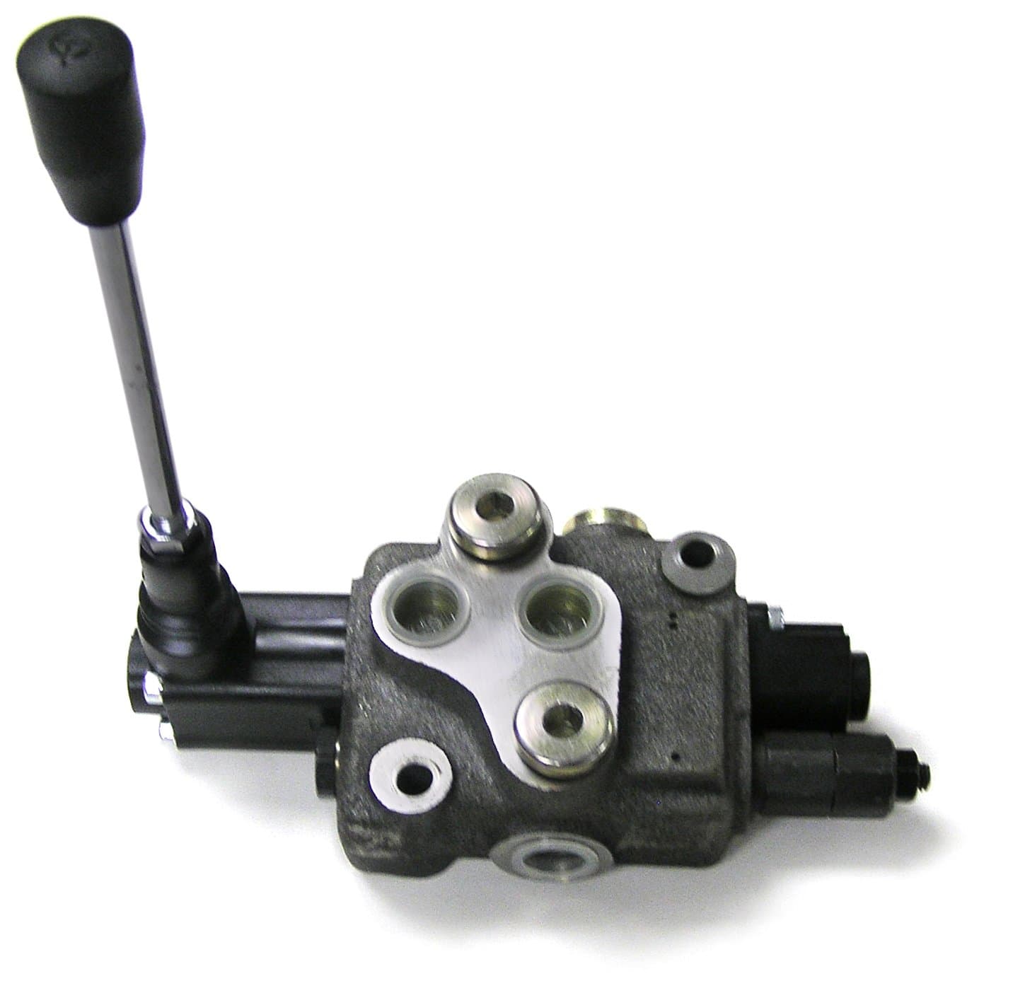 Prince WVS11B5C1 Directional Control Valve, Monoblock, Cast Iron, 1 Spool, 4 Ways, 3 Positions, Single Acting Cylinder Spool, Spring Center, Lever Handle, 4000 psi, 14 gpm, 8 SAE