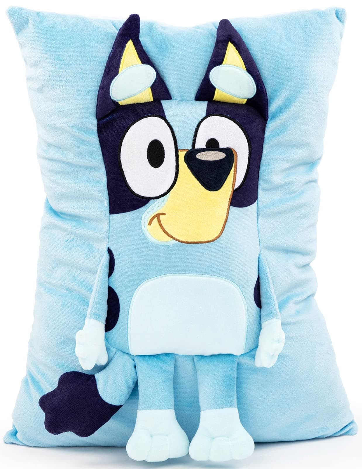 Bluey Snuggle Pillow - Super Soft Plush Decorative Throw Pillow - Measures 15 Inches (Official Bluey Product)