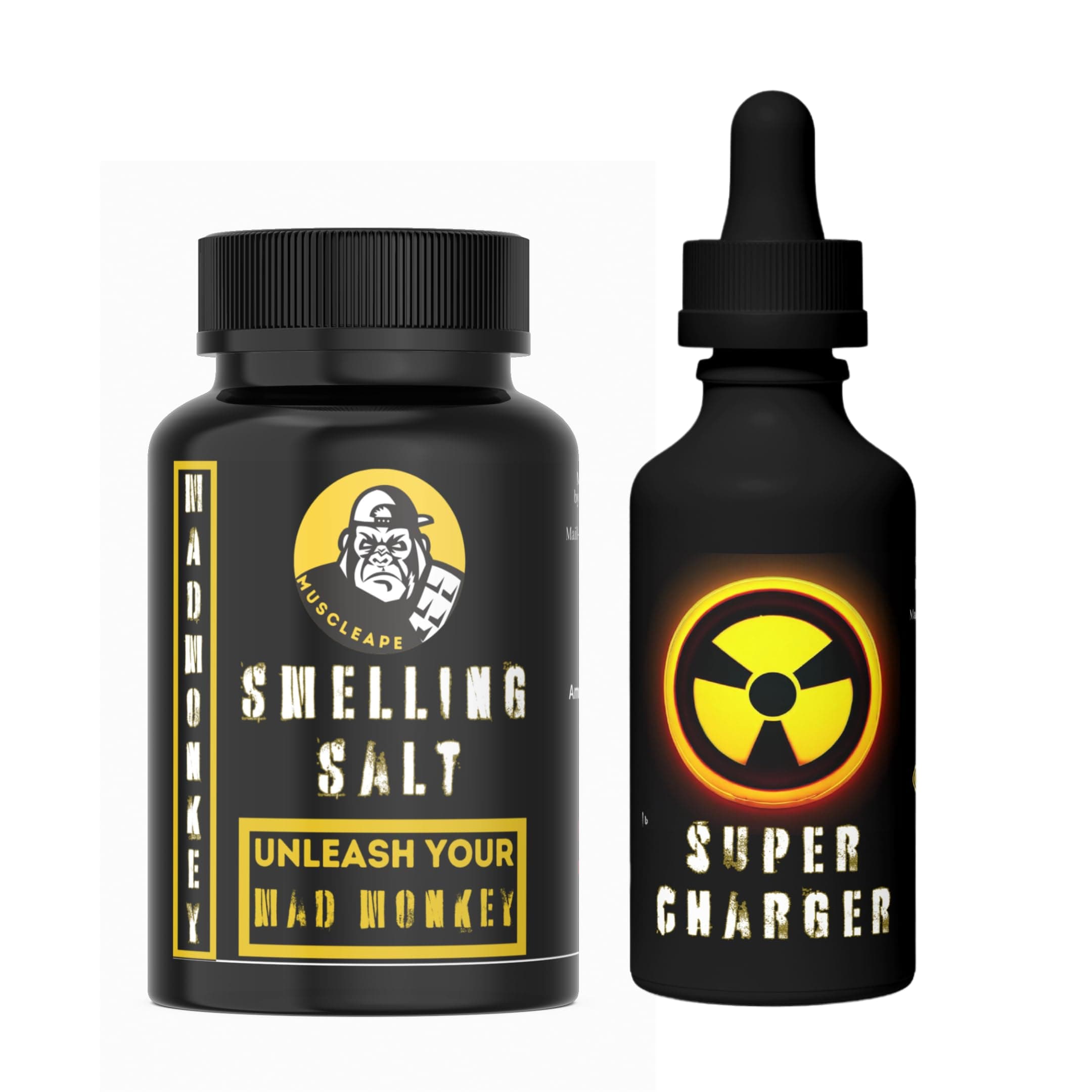 Ammonia Smelling Salt with Activator Fuel | Maximum Focus & Power Boost | Stronger Ammonia Inhalant for Weightlifters | Ideal for Weight Lifters