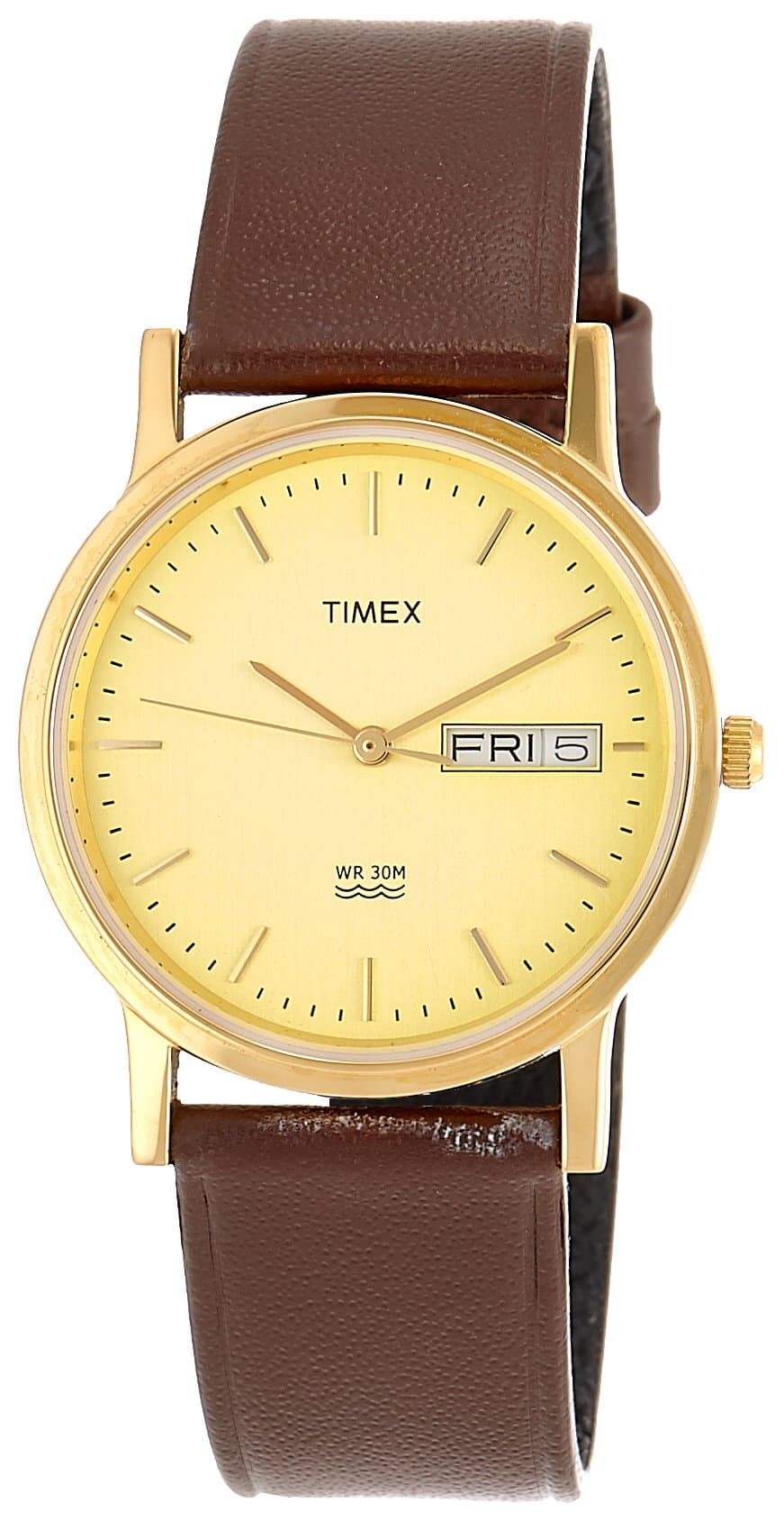 TIMEX Classics Analog Watch for Men with Round Dial & Water Resistant Man's Wrist Watches
