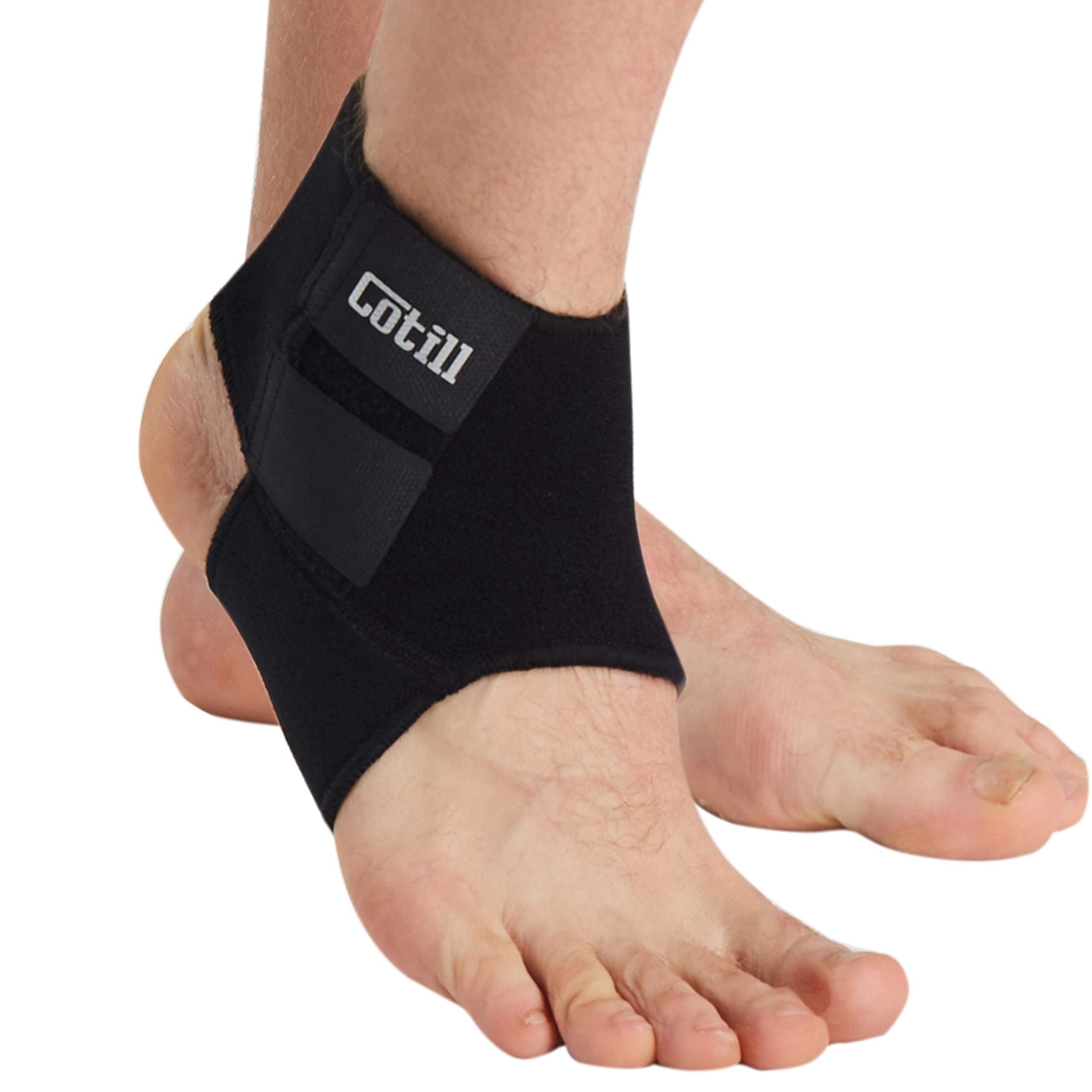 Ankle Support for Men and Women - Neoprene Breathable Adjustable Ankle Brace Sprain for Running, Basketball