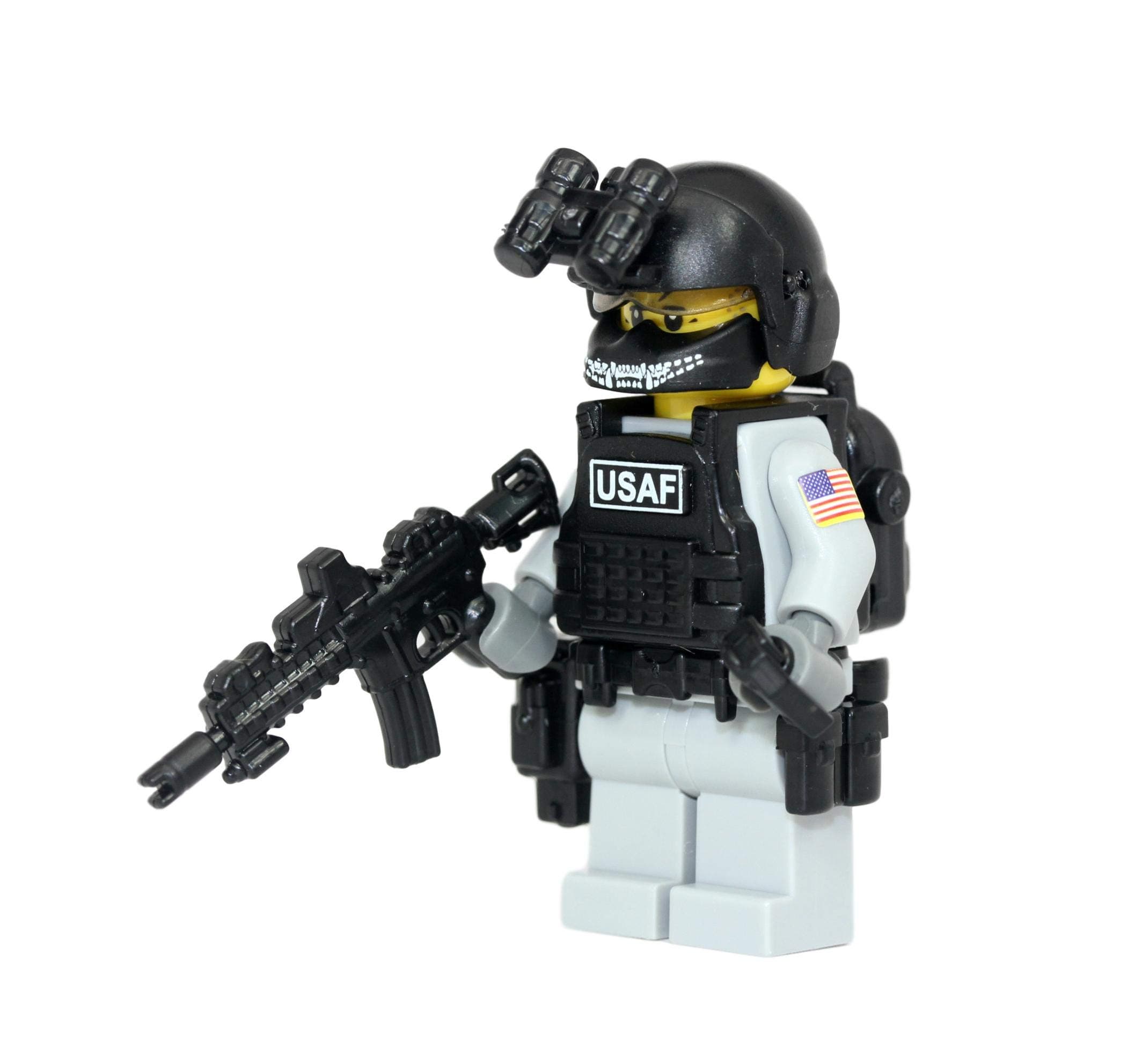 Modern Brick Warfare US Air Force PJ Commando Soldier LG Custom Minifigure