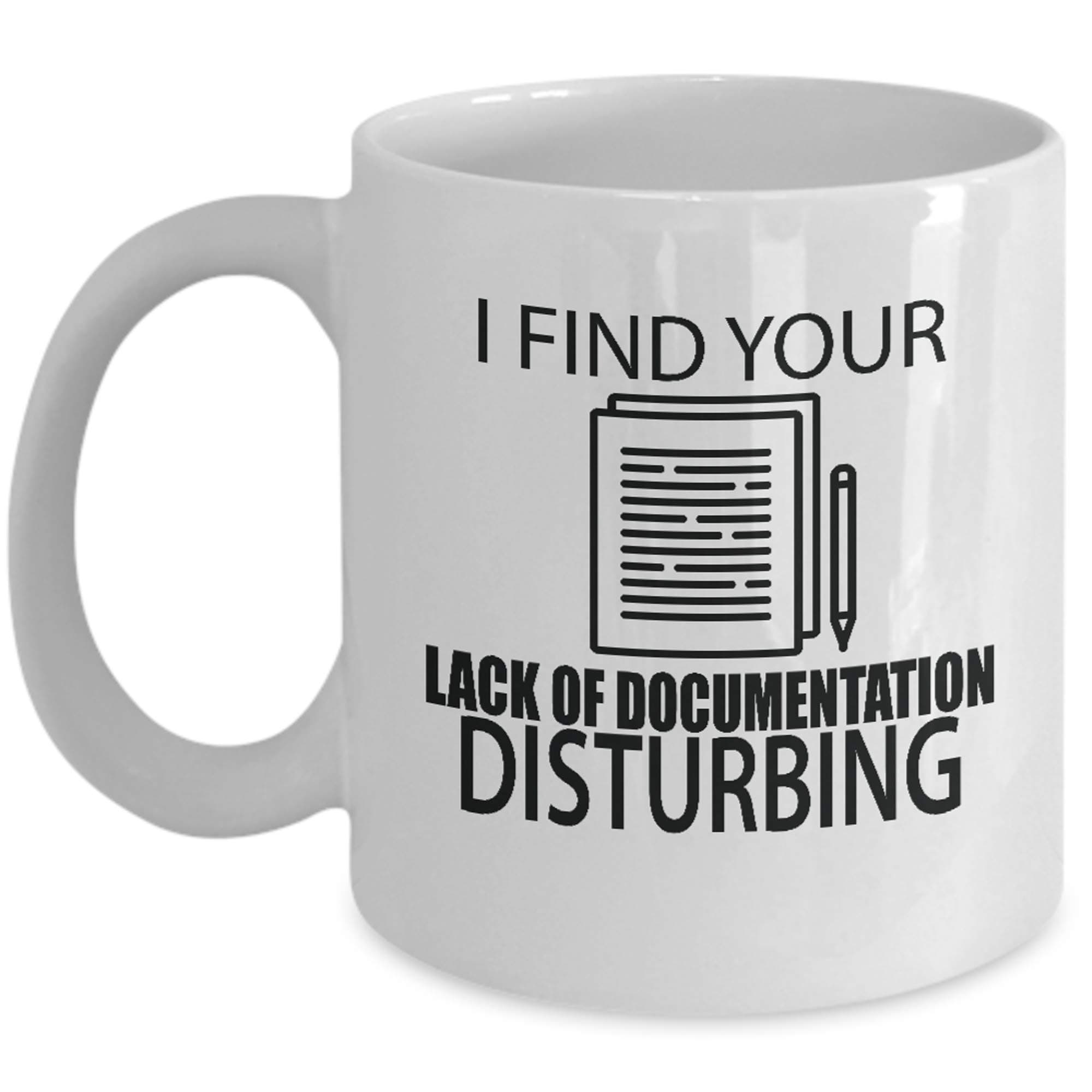 mmandiDESIGNS Compliance Auditor Coffee Mugs - Ceramic Mug For Coffee And Tea, Made In The USA - 11 oz