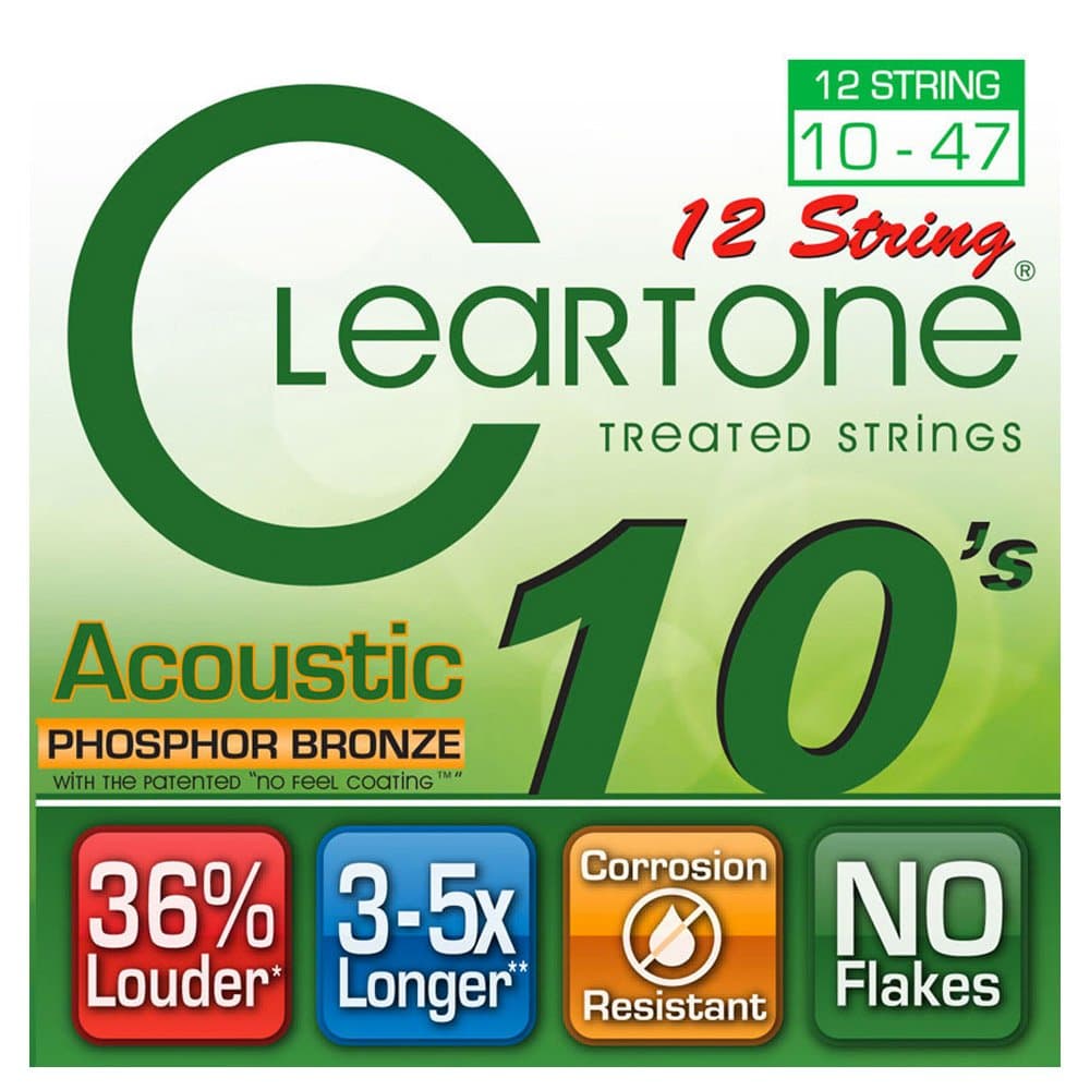 Cleartone CL741012 Game by 12 String Acoustic Green