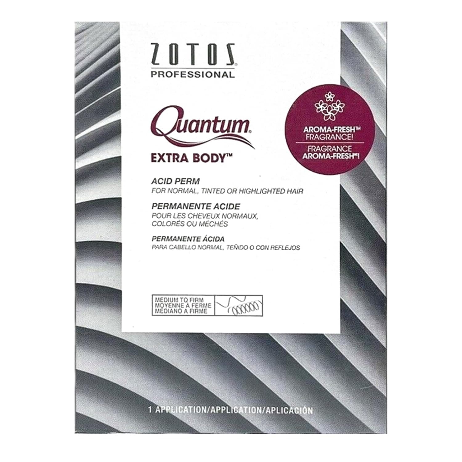 Quantum Extra Body Acid Permanent for Unisex 1 Application Treatment