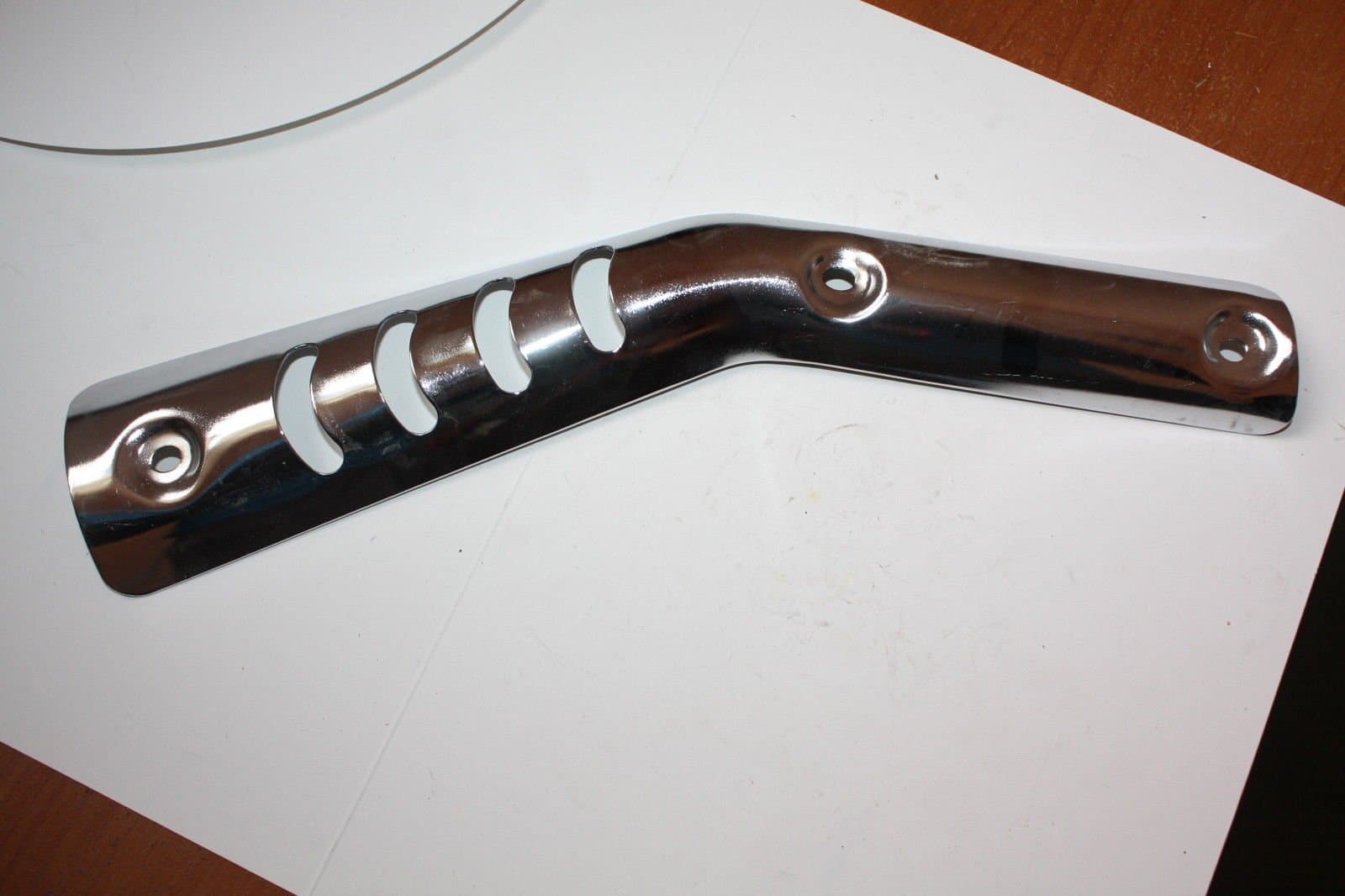 Exhaust Pipe Protector Heat Exchangers Shineray 250 ST-9E STIXE Spyder 350 ccm Muffler Front Chrome Cover Quad ATV