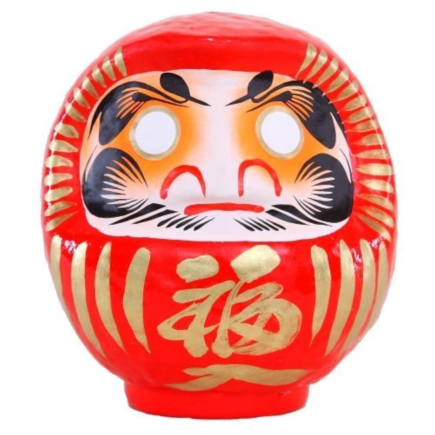 Handmade Japanese Daruma Doll Red Size-1