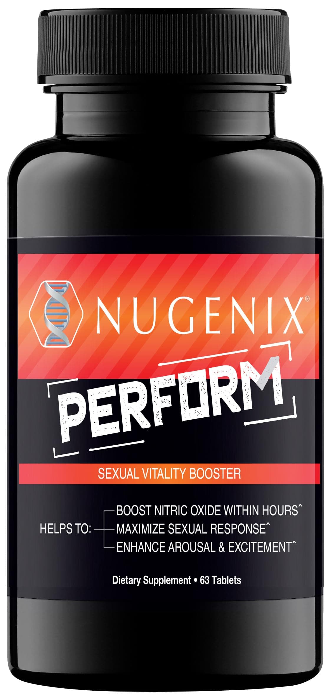 - Nugenix Perform, Nitric Oxide and Vitality Booster for Men - 63ct