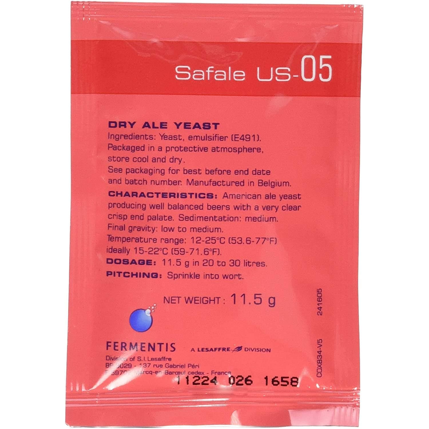 Red Safale Us-05, Product Dimensions 3.5 x 2.6 x 1 inches