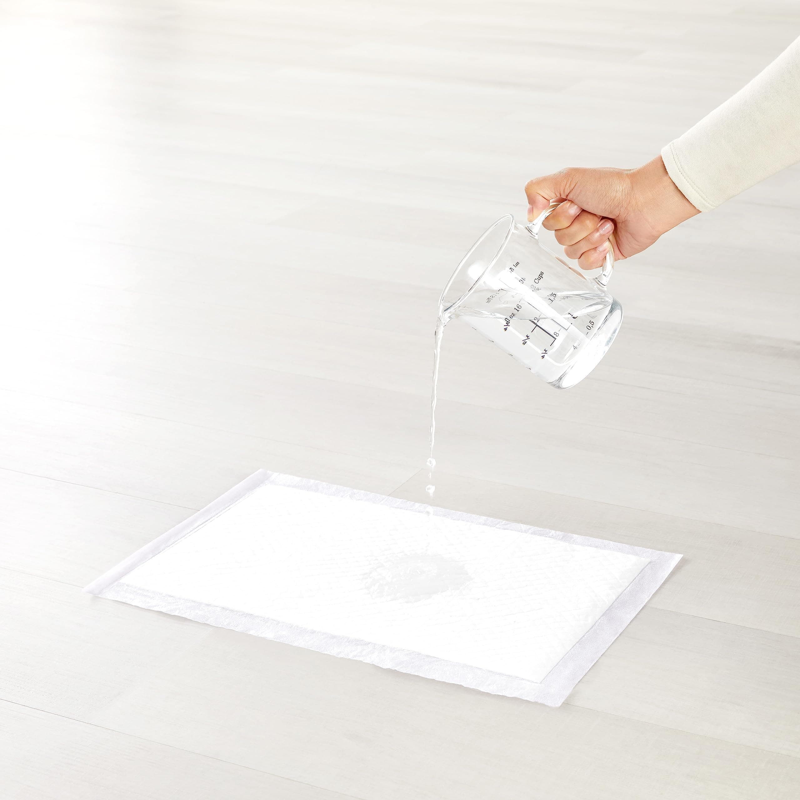 Amazon Basics Cat Litter Pads, Pack of 20, Fresh Scent, Purple