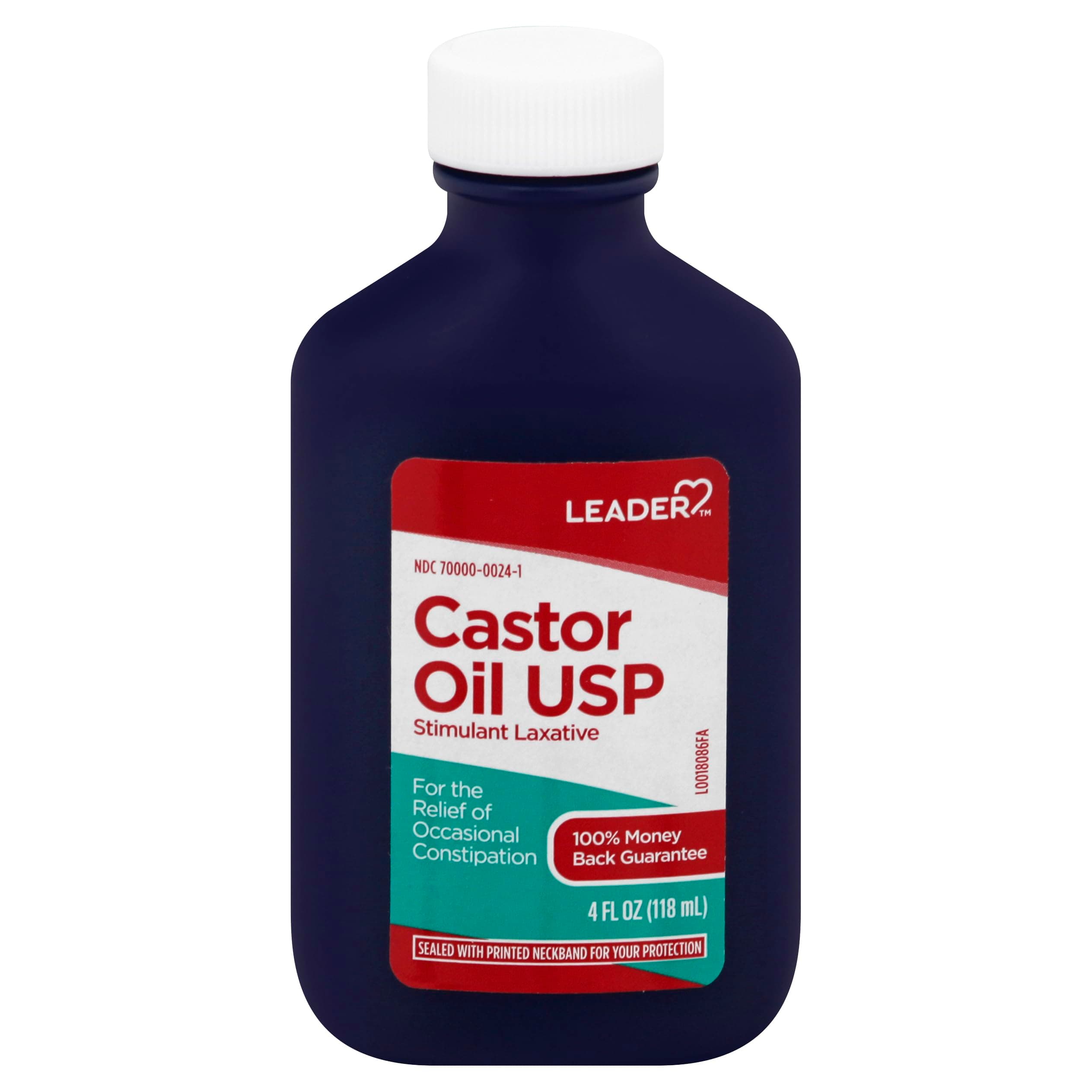 Castor Oil USP Stimulant Laxative 4 Fl Oz