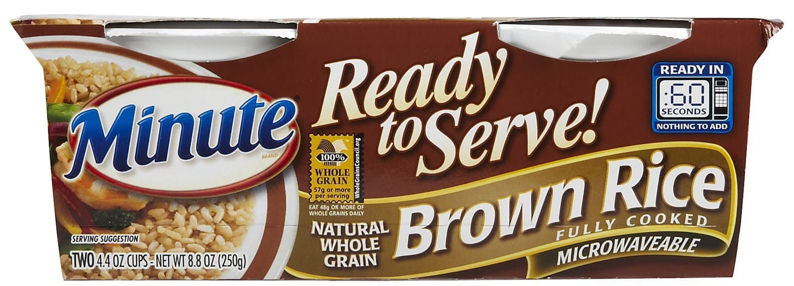 Success Rice Ready-To-Serve Brown Rice - 4.4 oz - 2 ct