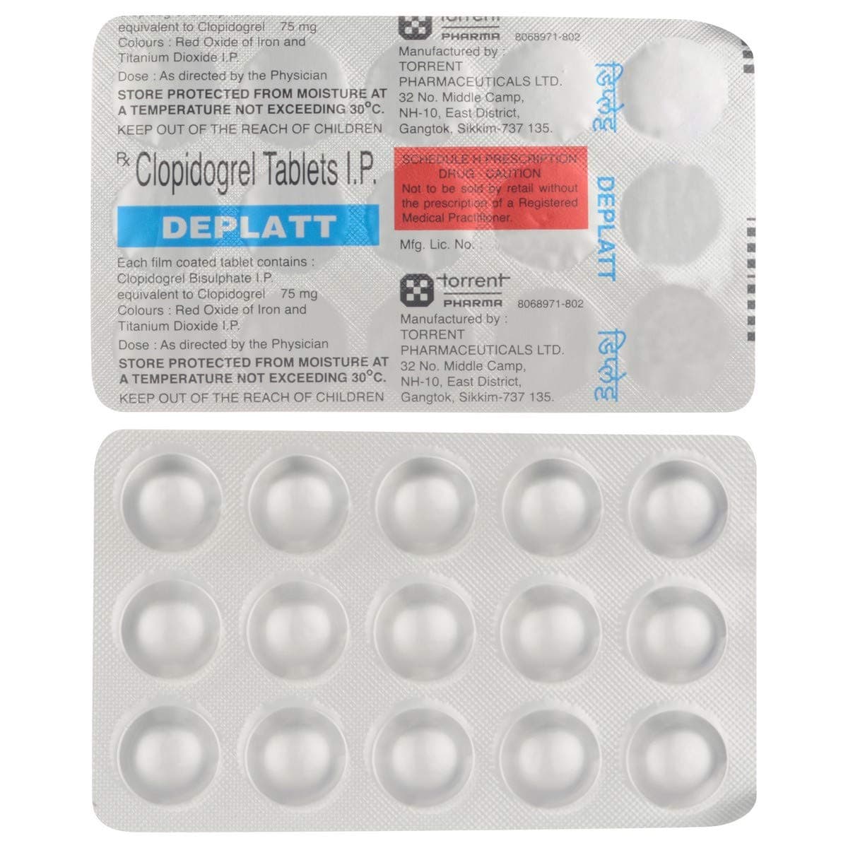 Deplatt - Strip of 15 Tablets