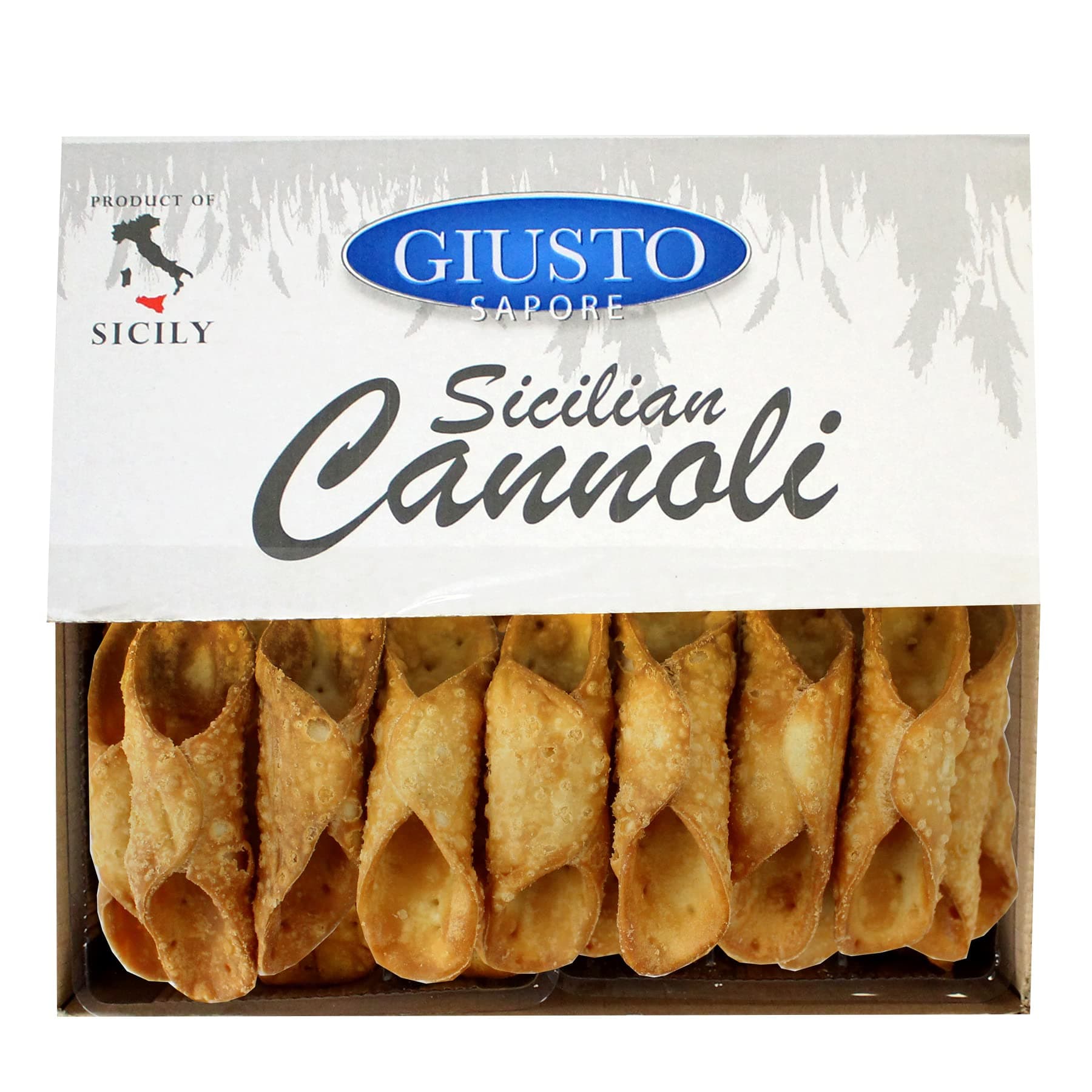 Giusto Sapore Sicilian Cannoli Shells - Small - 100 Shells - Imported from Italy and Family Owned Brand
