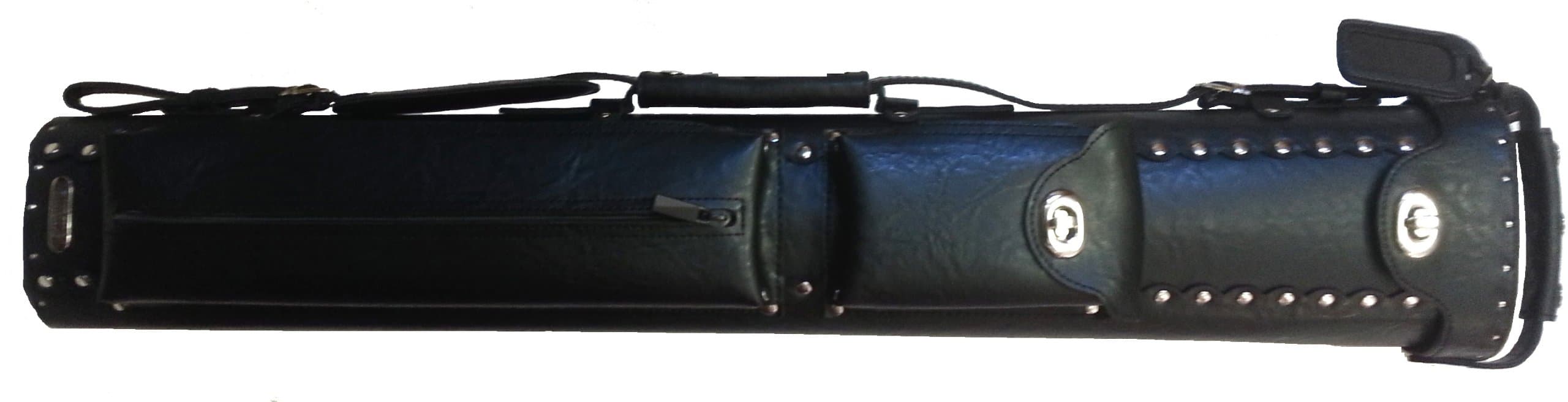 Instroke 2 Butt 3 Shaft Vinyl Cowboy Case: Black