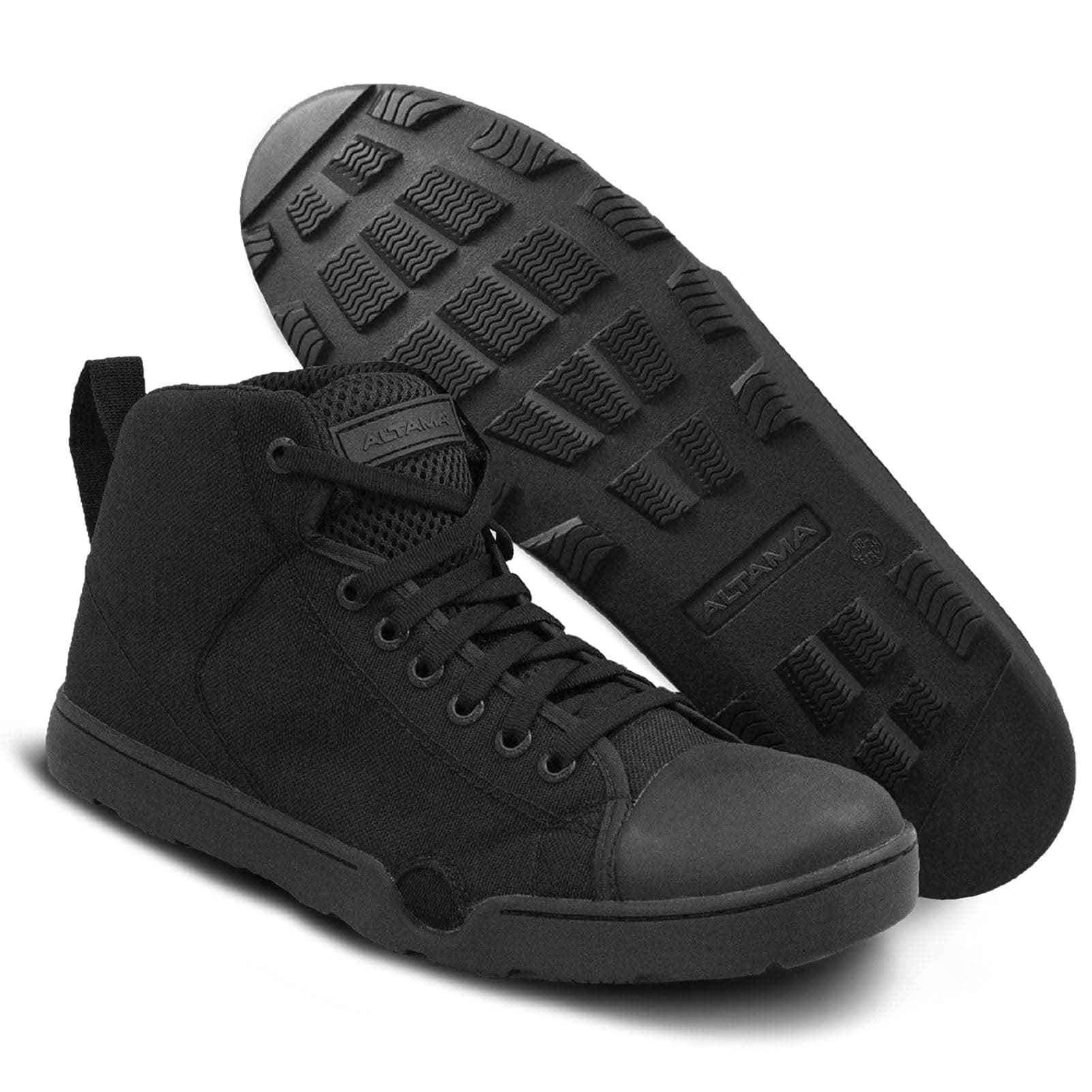 Altama Unisex Maritime Mid Dive Fin-Compatible Tactical Boots with Water Drainage Ports & Water-Resistant PU Contoured Insole