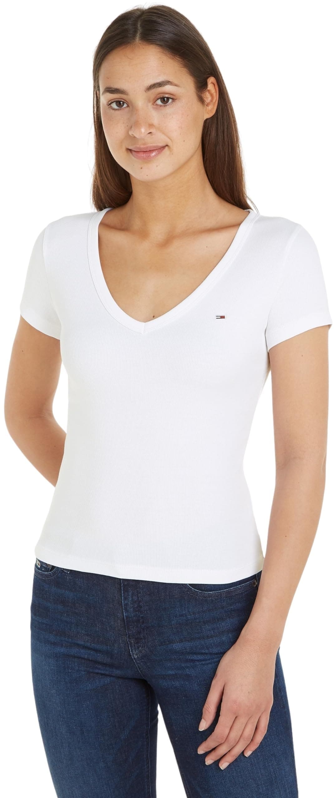 Women T-Shirts White Size M