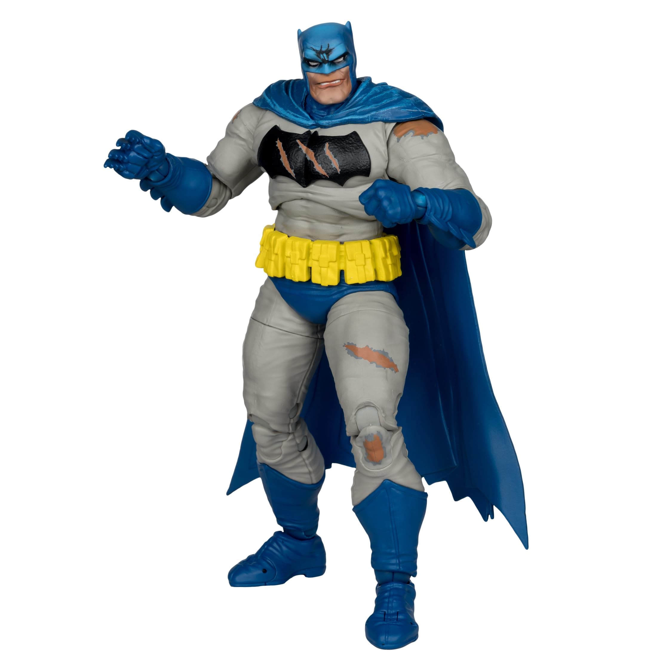 DC Multiverse Batman Battle Damage Blue (The Dark Knight Returns) 7in Figure Collector Edition #21