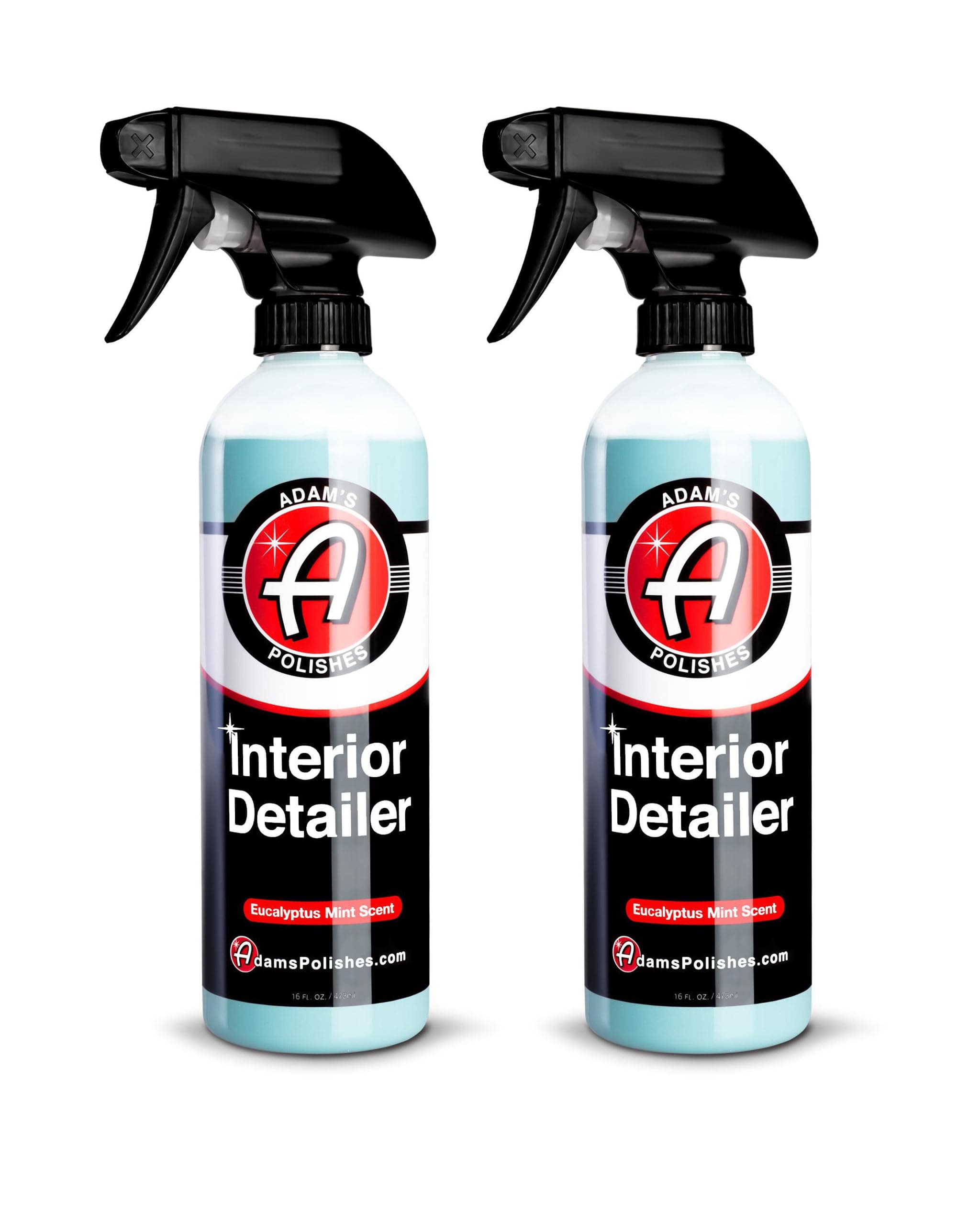 Interior Detailer 16 fl. oz (2-Pack) - Total Car Interior Cleaner, Protectant & Dressing | All Purpose Cleaner & Leather Conditioner | Vinyl, Dashboard, Screen, Seat Cleaner & More