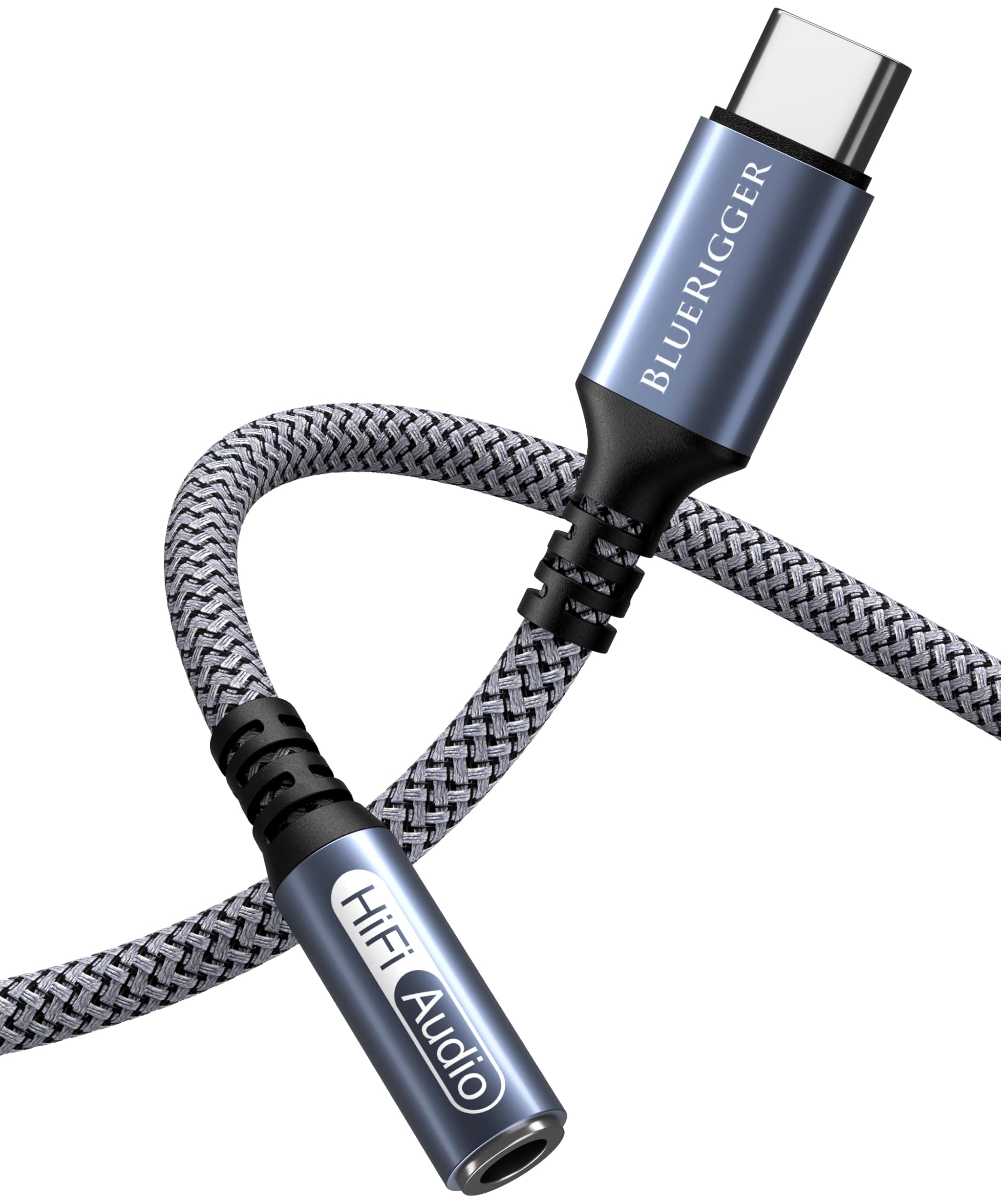 3FT Female AUX to USB C Adapter - USB C to 3.5mm Audio Adapter Cable - Compatible with Phone, Tablet, Laptop