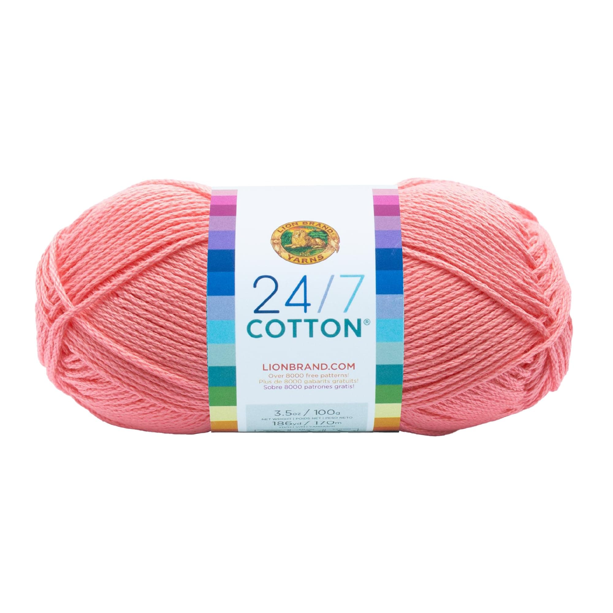 761-101 24-7 Cotton Yarn, Pink