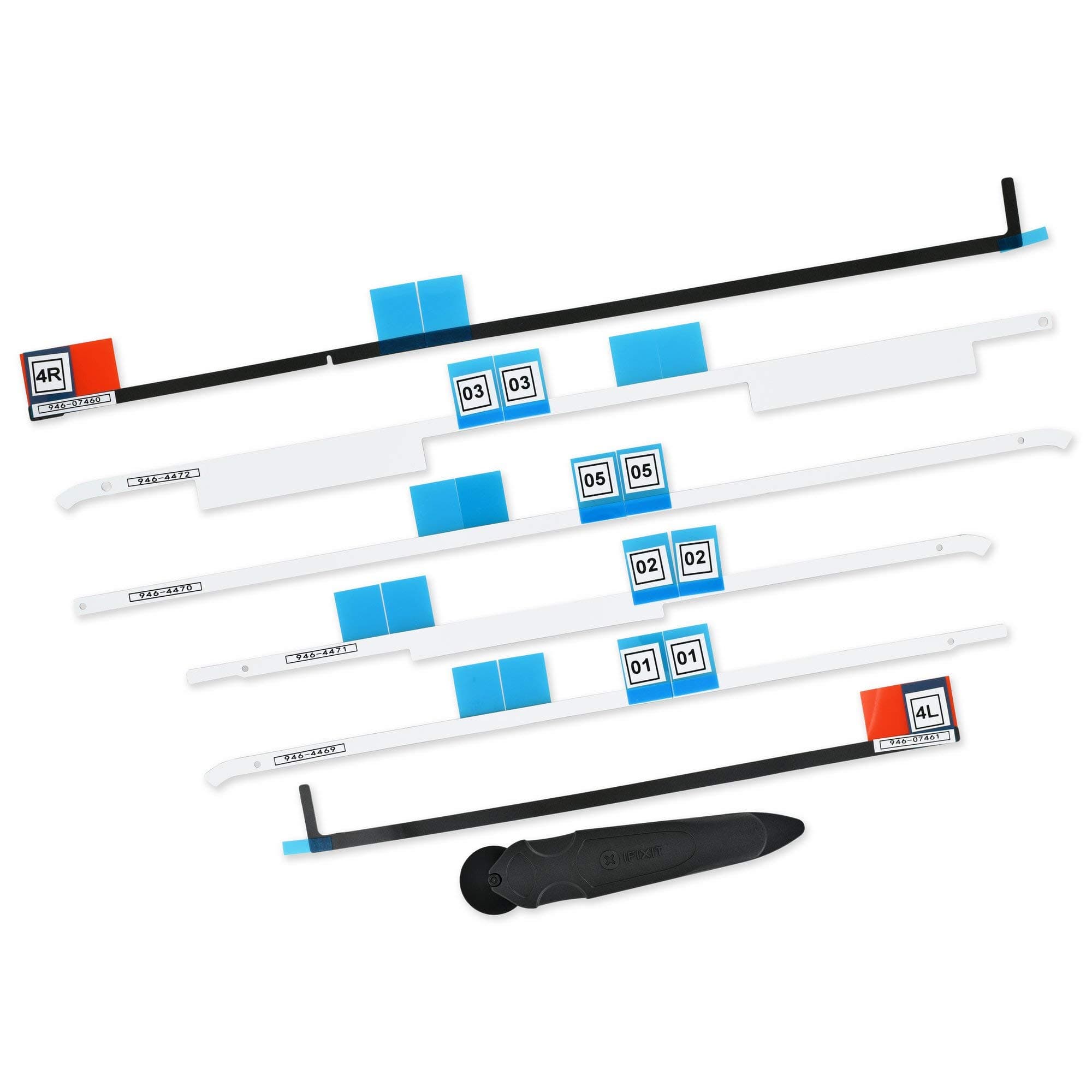 iFixit Adhesive Strips Compatible with iMac Intel 21.5" (2012-2019) - Repair Kit