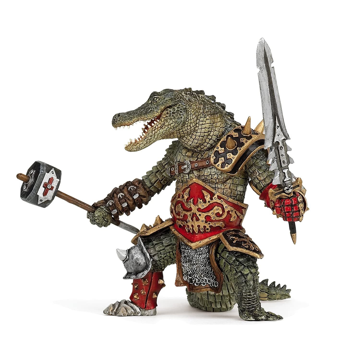 Papo Fantasy World Figure, Crocodile Mutant