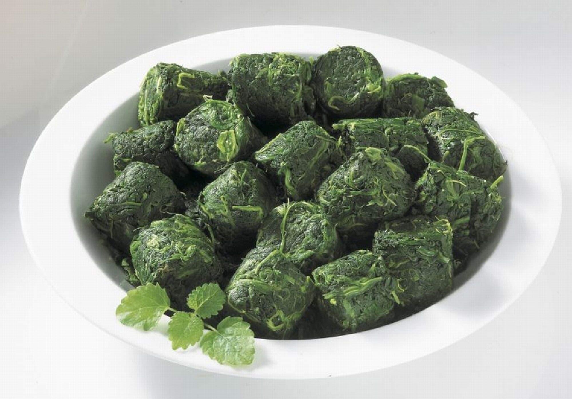 Greens Frozen Leaf Spinach Portions - 1x1kg