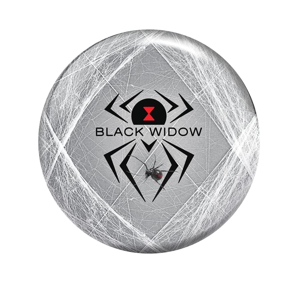 Hammer Black Widow Viz-A-Ball PRE-DRILLED Bowling Ball - Grey/White