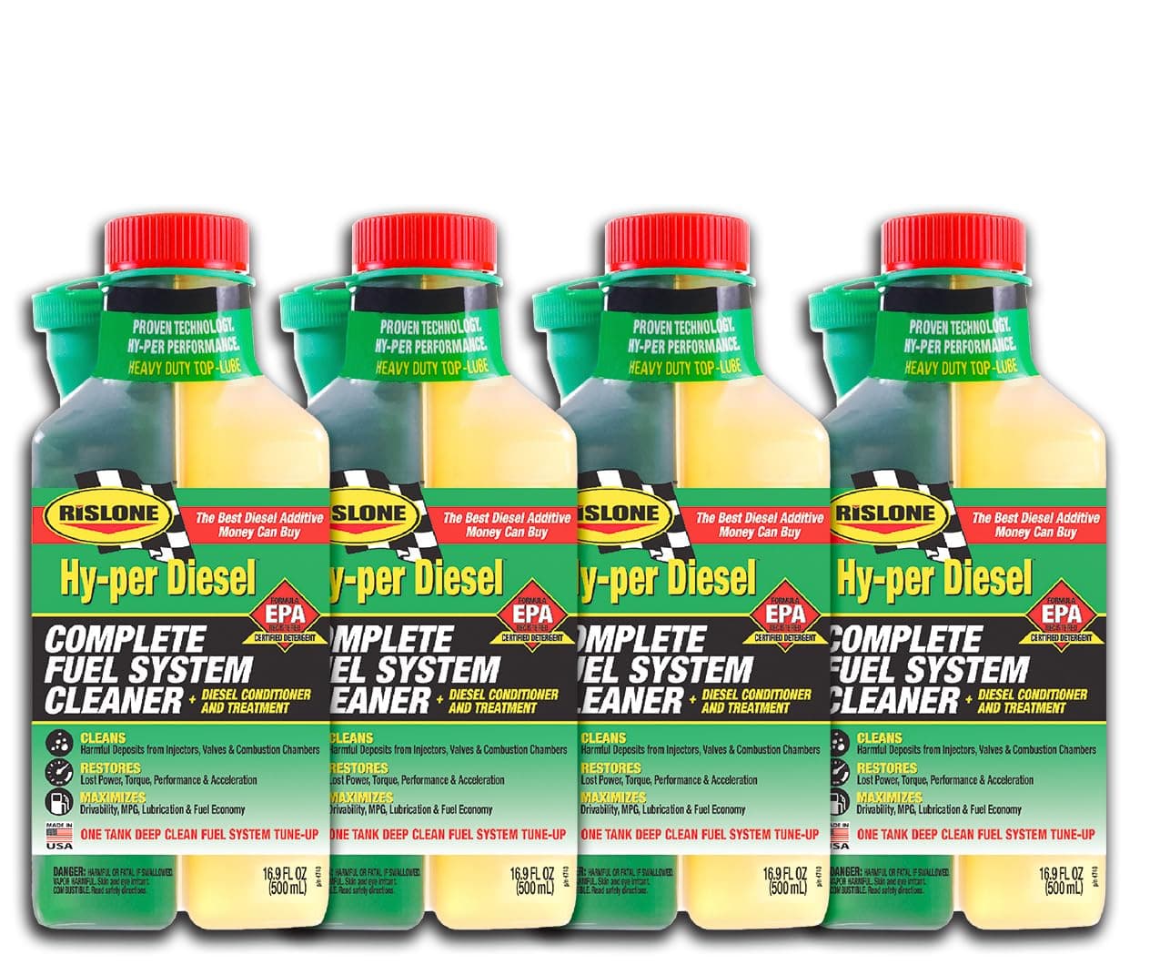 Rislone 4740-4PK Complete Diesel Fuel System Treatment 16.9 oz, (Pack of 4)