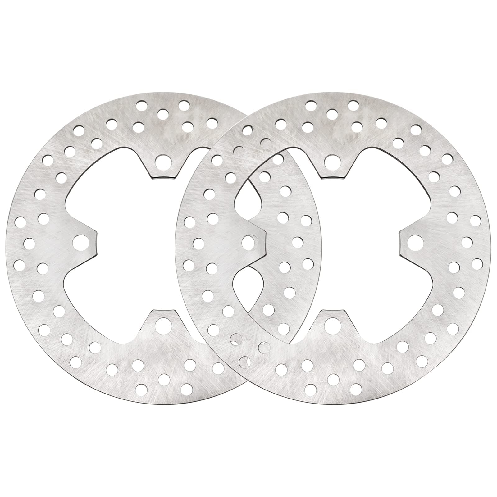 M MATI 2PCS Front Brake Rotor Disc for Kawasaki Prairie 360 650 700 Brute Force 650 750 KVF360/KVF650/KVF700/KVF750 41080-1513 41080-0585