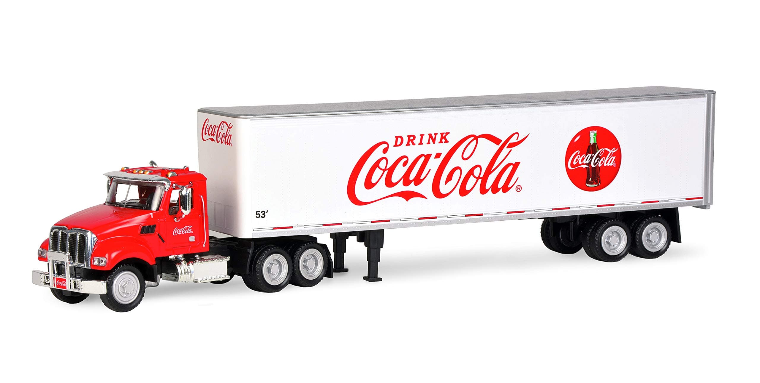 Coca-Cola 1/50 53' Coca-Cola Tractor and Trailer
