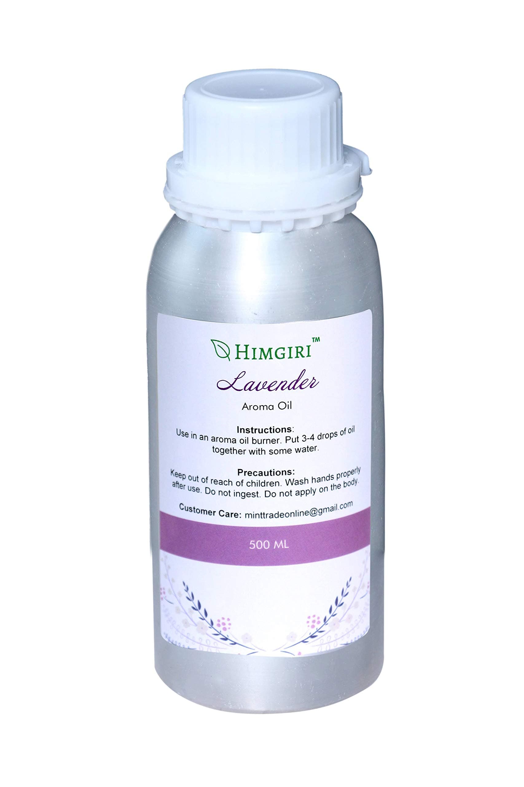 Himgiri Lavender Aroma Diffuser Oil - 500 ML for Home, Office, Spa, Gym, Restaurant, Hotel, Candle Making