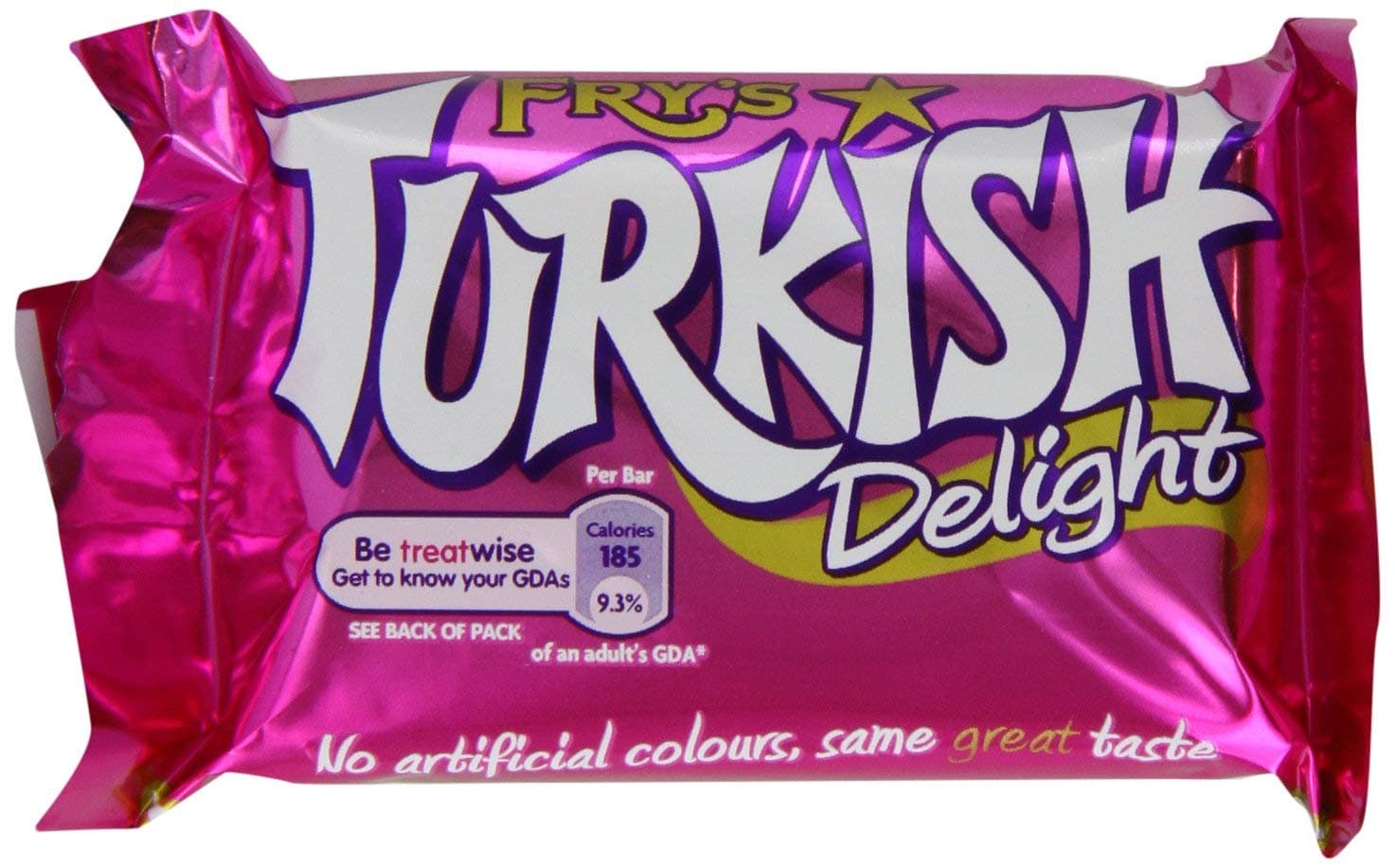 Turkish Delight British Chocolate Bar x 12