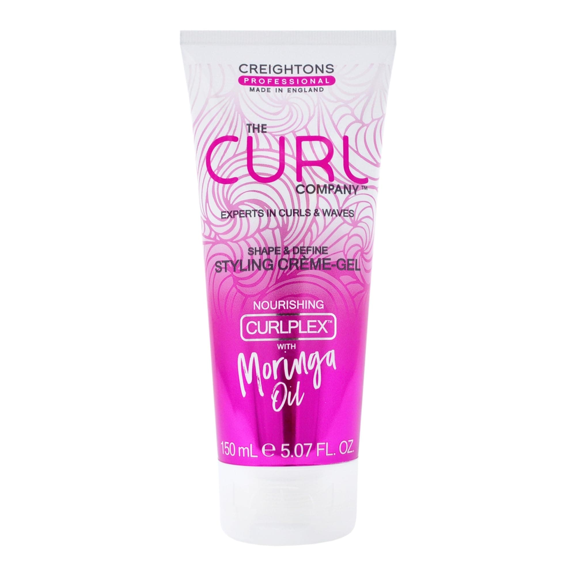 Shape and Define Styling Crème-Gel (150 ml) - Professionally Formulated with Curplex and Nourishing Moringa Oil Ideal for Curls, Kinks, Coils and Waves