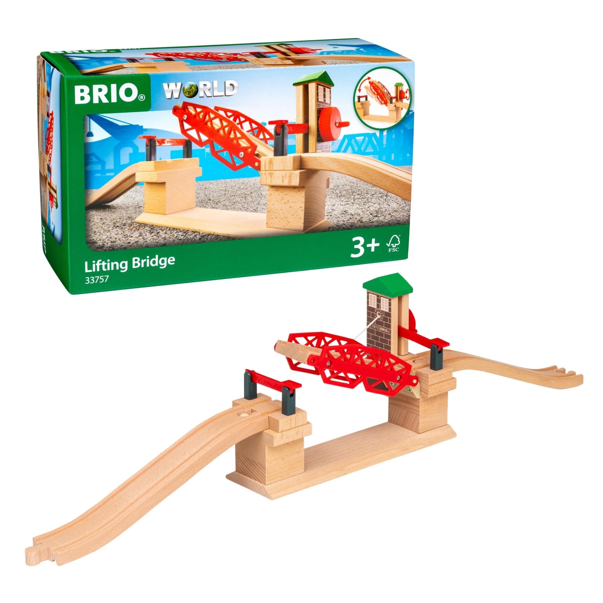 Lifting Bridge Red One Size 33757