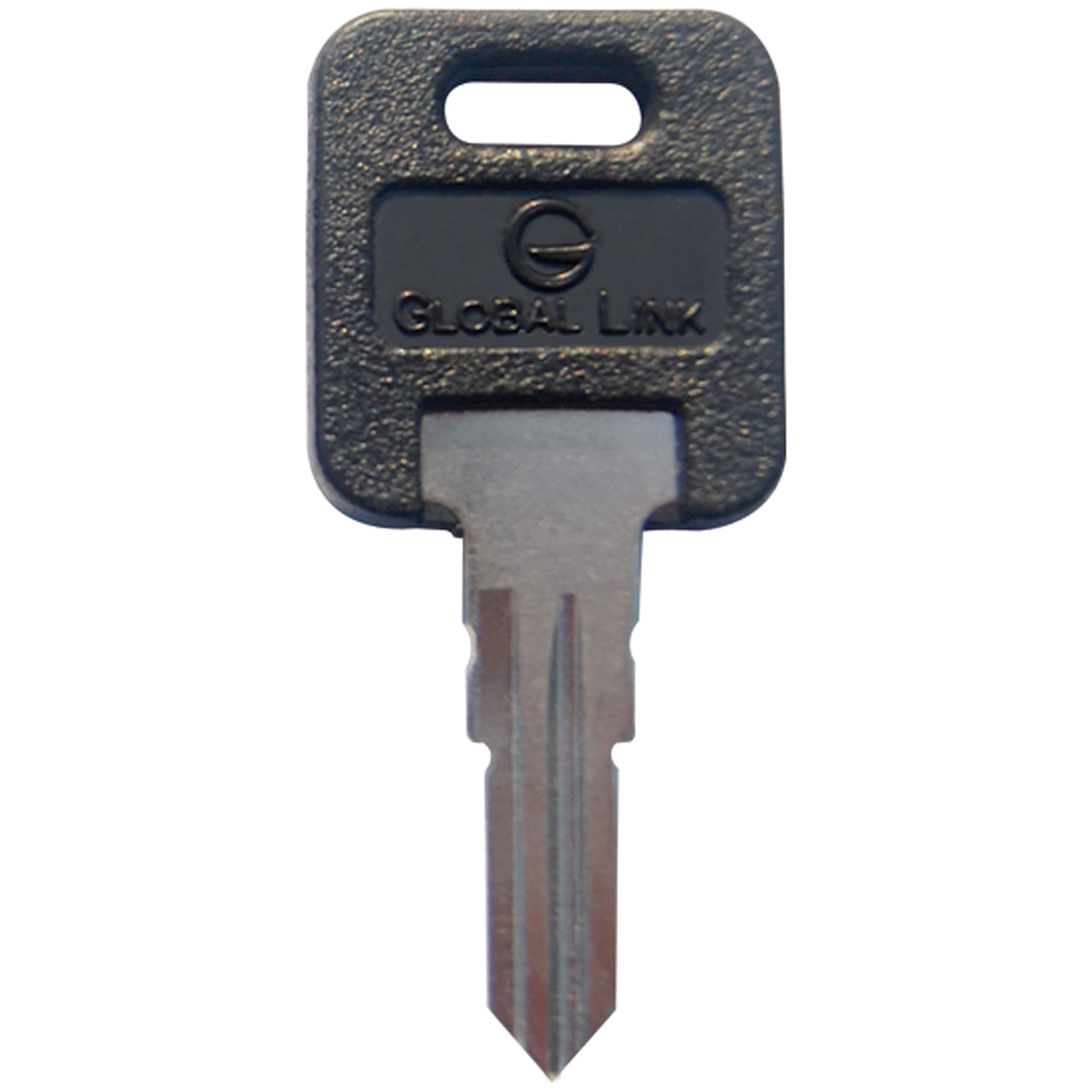 Key-Blank Blank Key for RV Entry Door Locks - Purple