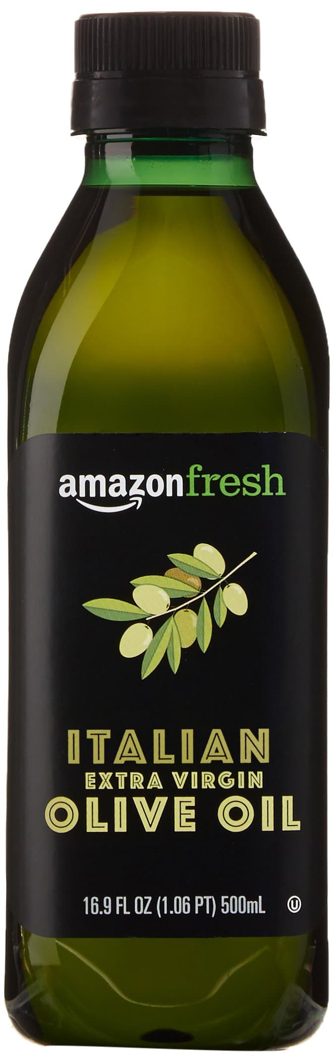 Amazon Fresh, Italian Extra Virgin Olive Oil, First Cold Pressed, 16.9 Fl Oz