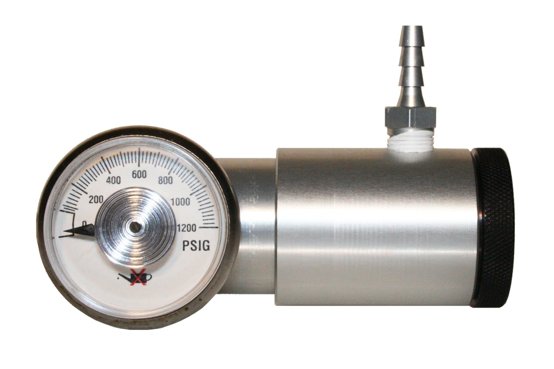 74-DAF Brass/Nickel Plated Dial-a-Flow Regulator with 11 Flow Increments, 2" Height, 0.5" Width, 3" Length