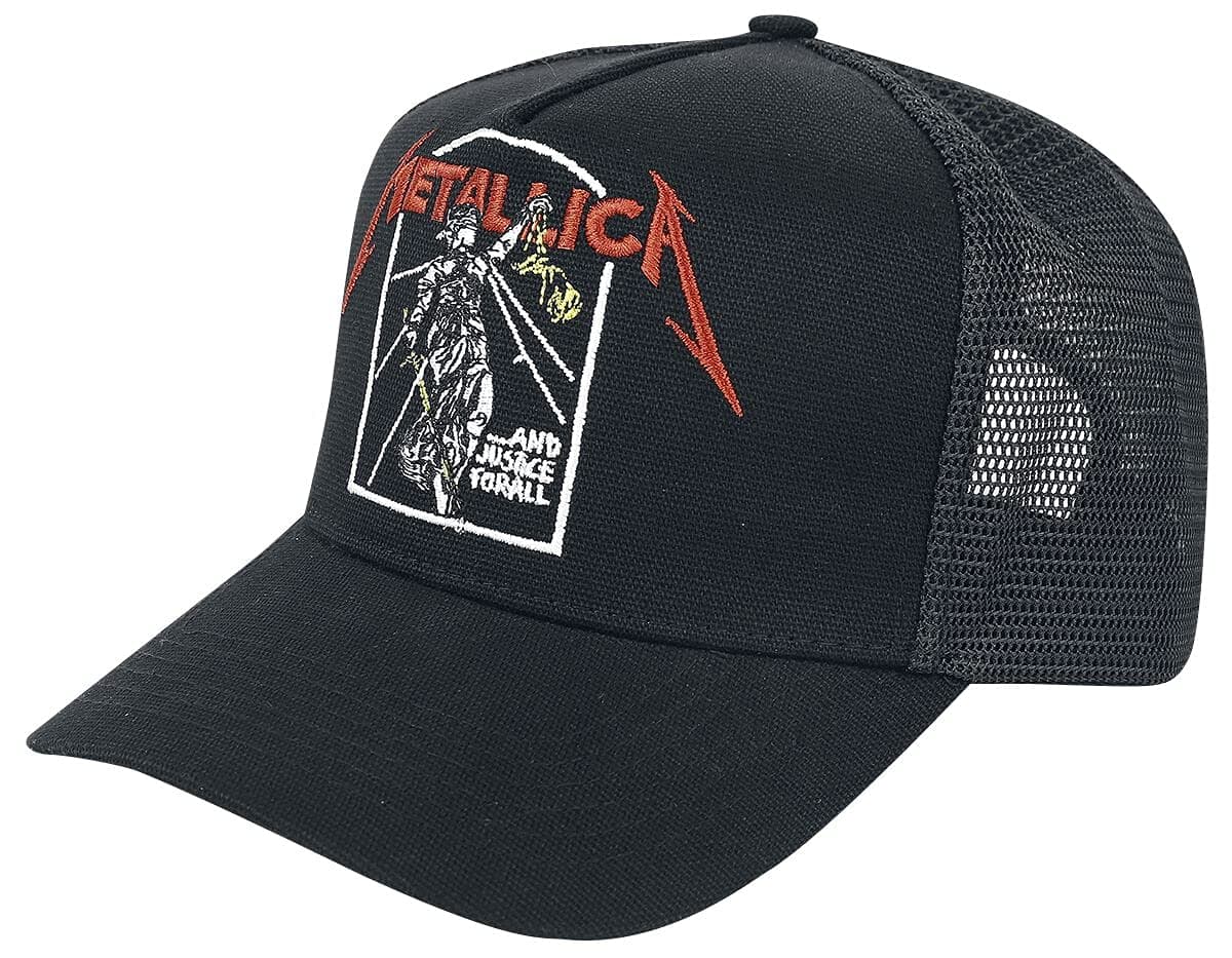 Justice Unisex Cap Black, 100% polyacrylic,