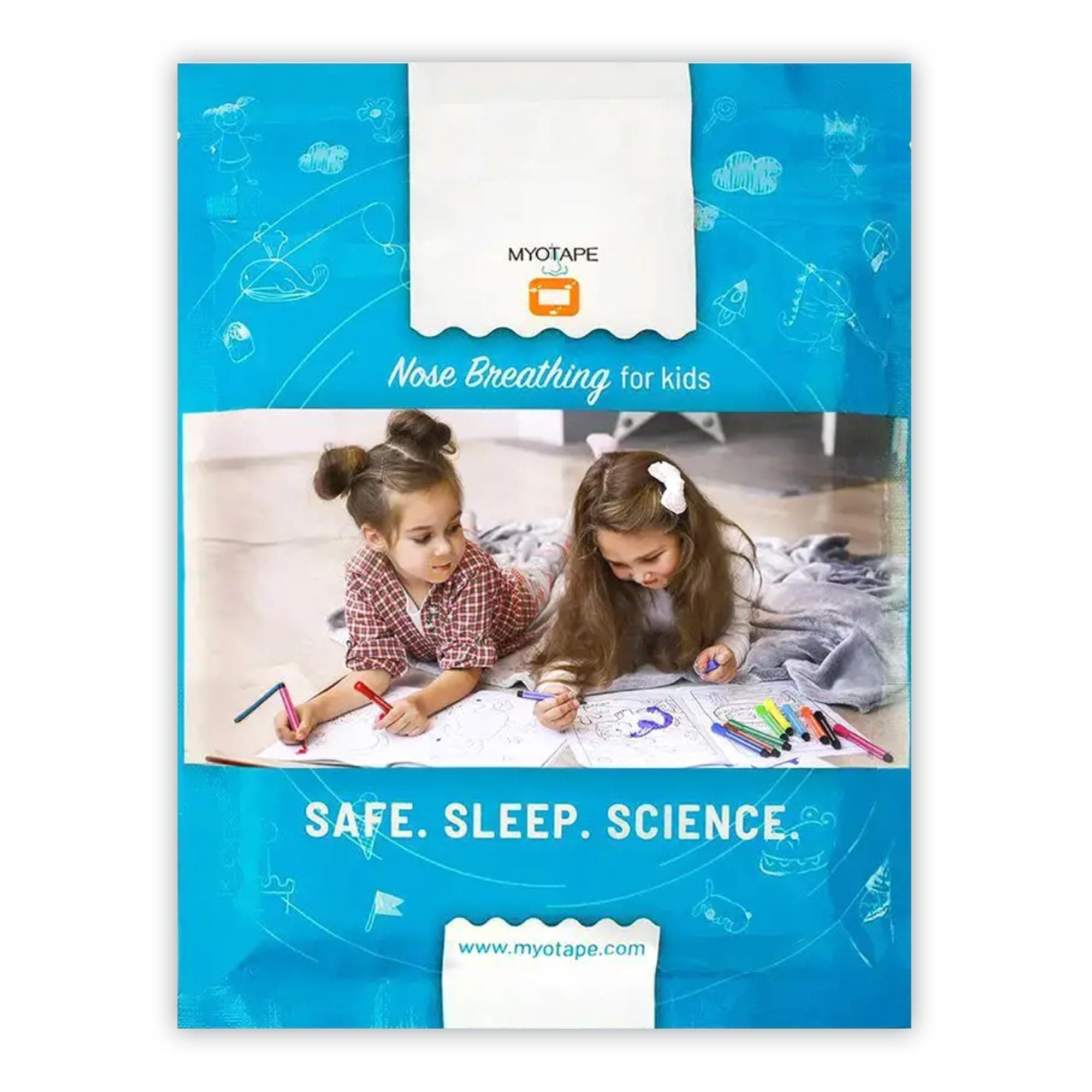MYOTAPE Sleep Strips Small - Help Improve Your Sleep Quality - Aids in Breathing Through Nose During Sleep - Help Reduce Mouth Breathing and Snoring - Comfortable & Elastic