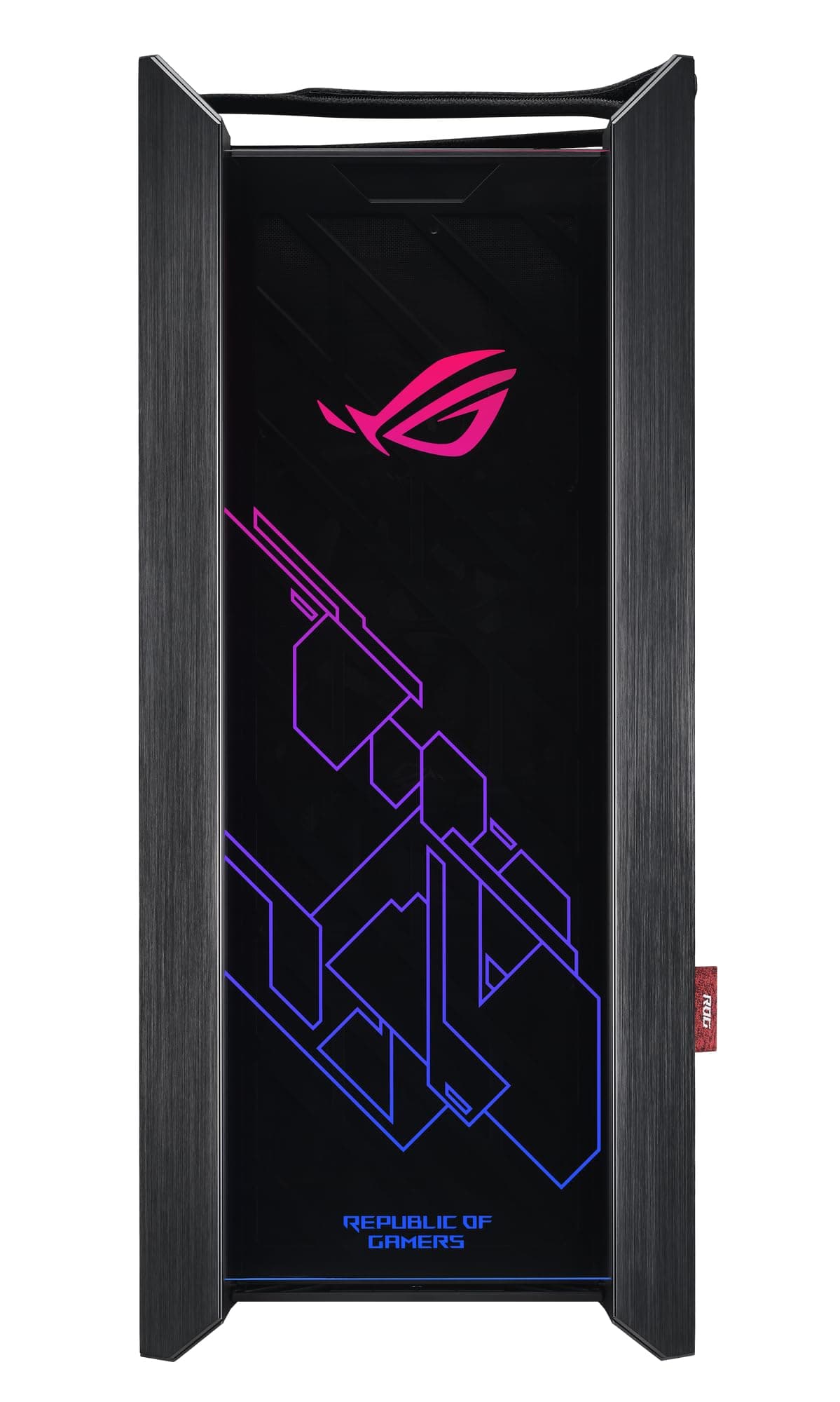 ASUS ROG Strix Helios GX601 RGB Mid-Tower Gaming Case, Pre-Installed 4x140mm Fans, ATX/EATX, Tempered Glass, Aluminum Frame, GPU Braces, 420mm Radiator Support, Aura Sync