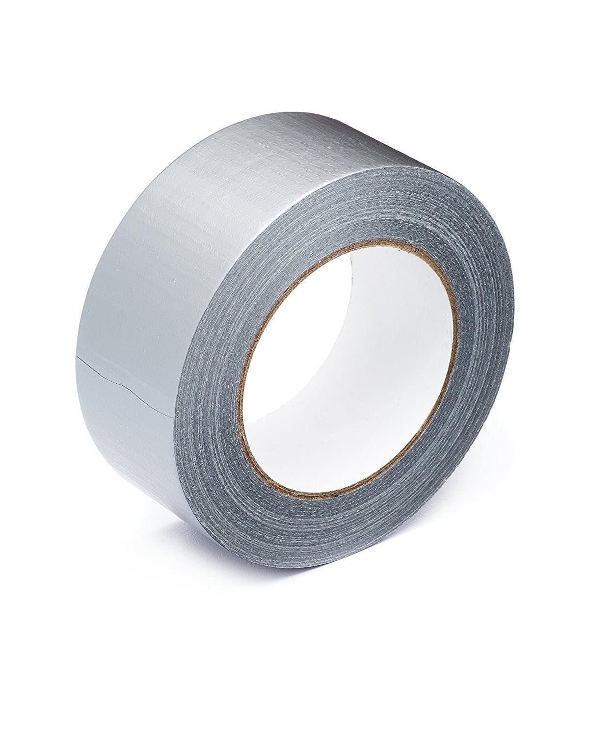 Saurus Utility Duct Tape Silver, 1.88-inch X 50-yards, 5.8 Mil, Single Roll