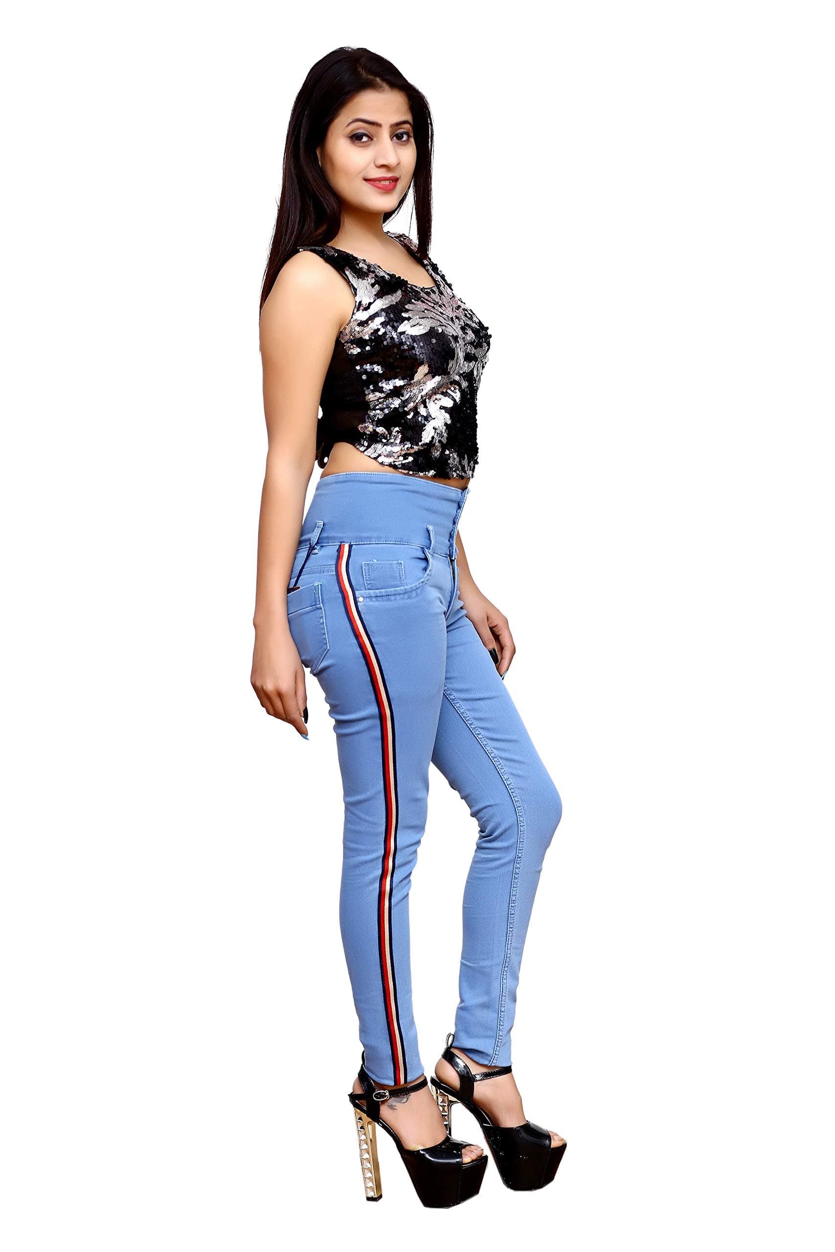 FNOCKS Women's Slim Fit Jeans