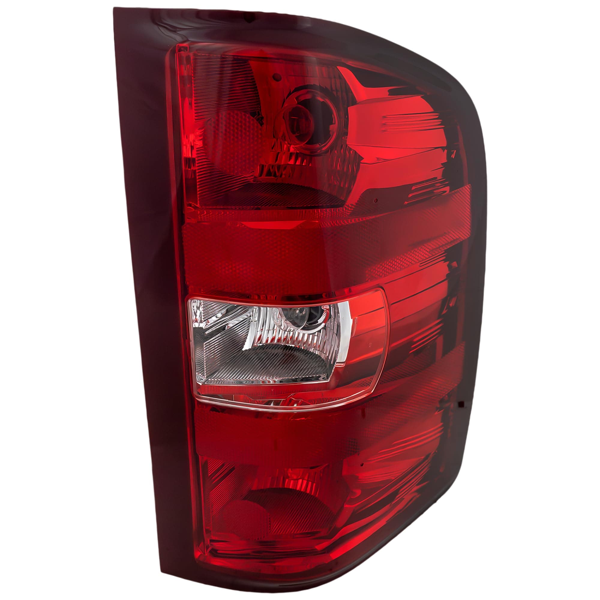 Evan Fischer Tail Light Compatible With 2007-2013 Chevrolet Silverado 1500, Fits 2007-2014 Chevrolet Silverado 2500 HD OE comparable Halogen With bulbs Passenger Side