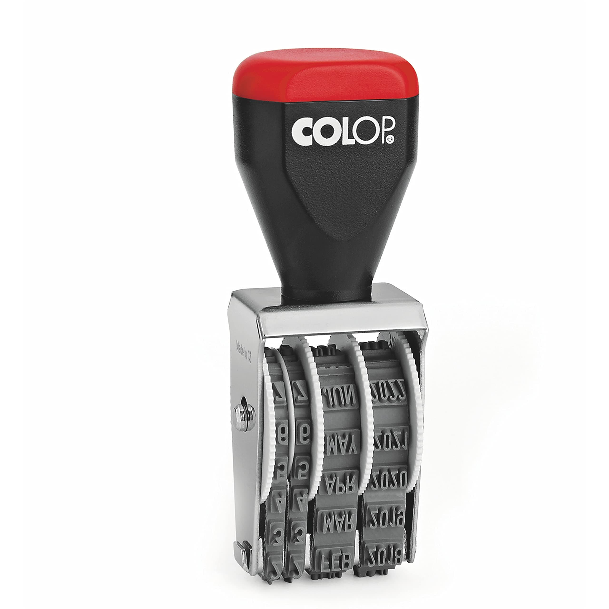 COLOP 03000 3mm Date Stamp | 108560 | Manually Adjustable Line Dater